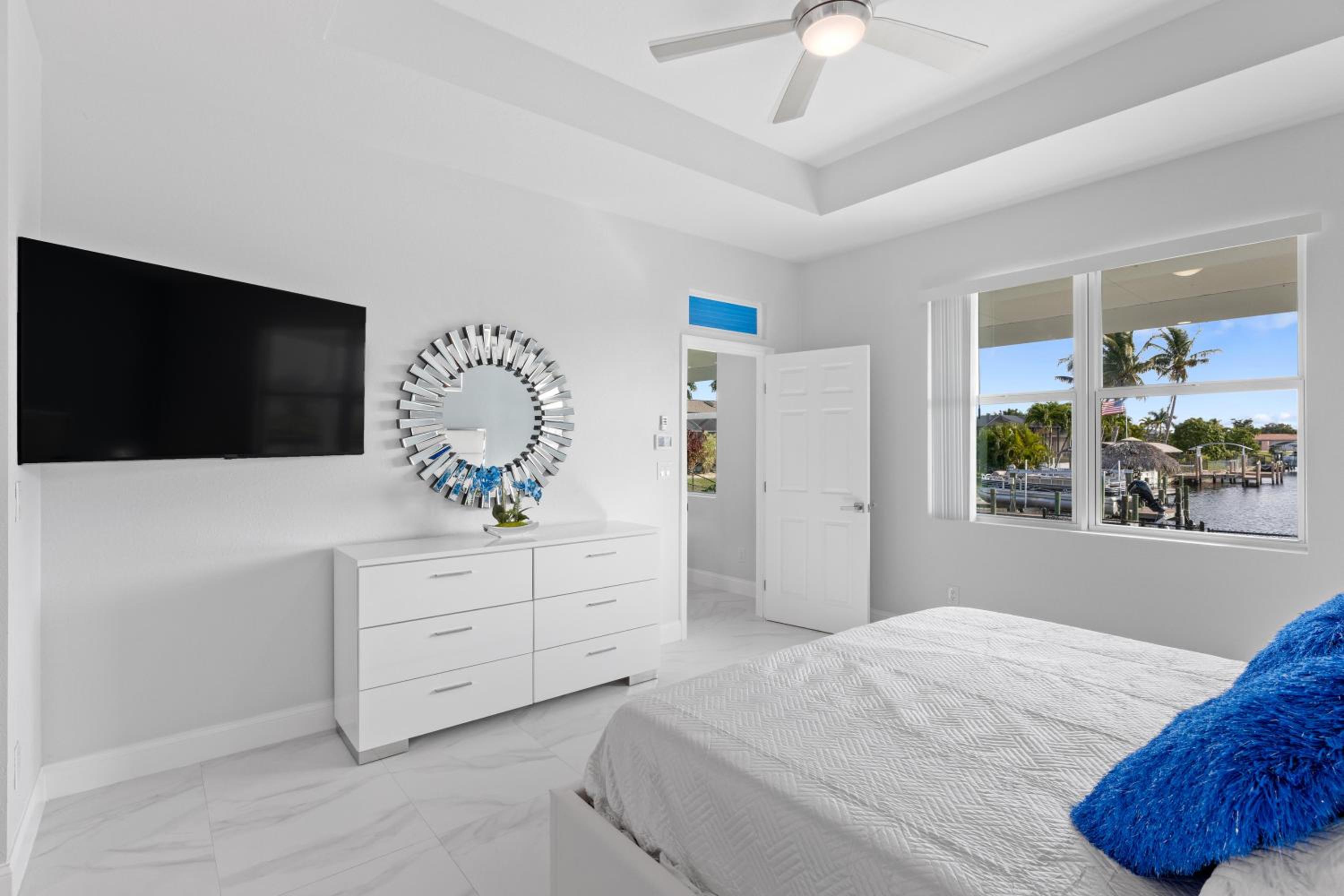 Gulf Waterfront Access Modern Luxe Home view 5