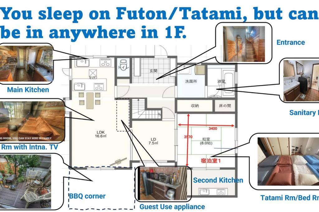 House Rental Tokyo (3 Rooms&Big Living/DiningRoom)