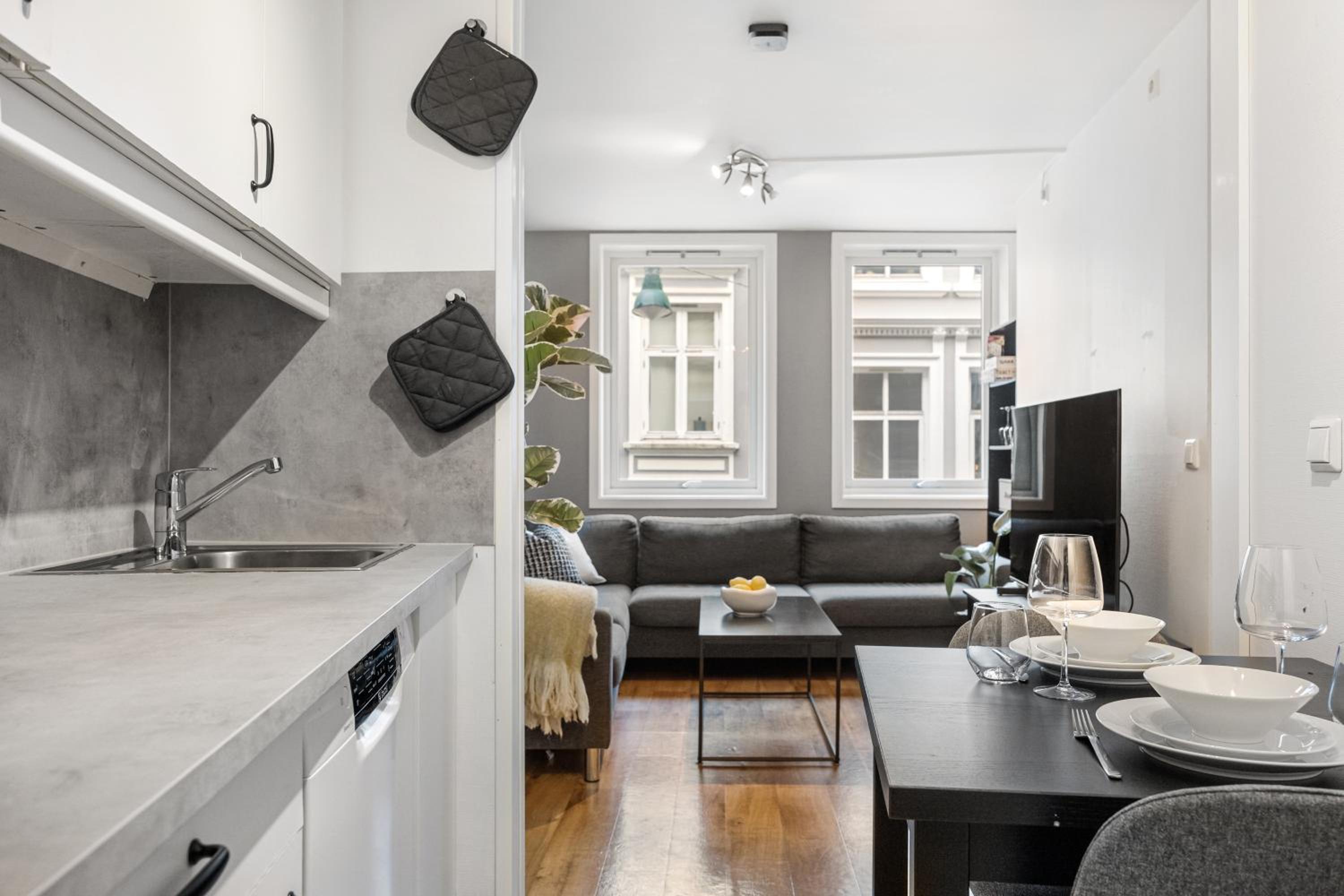Family friendly 3BR - Quiet area - Behind bryggen view 3