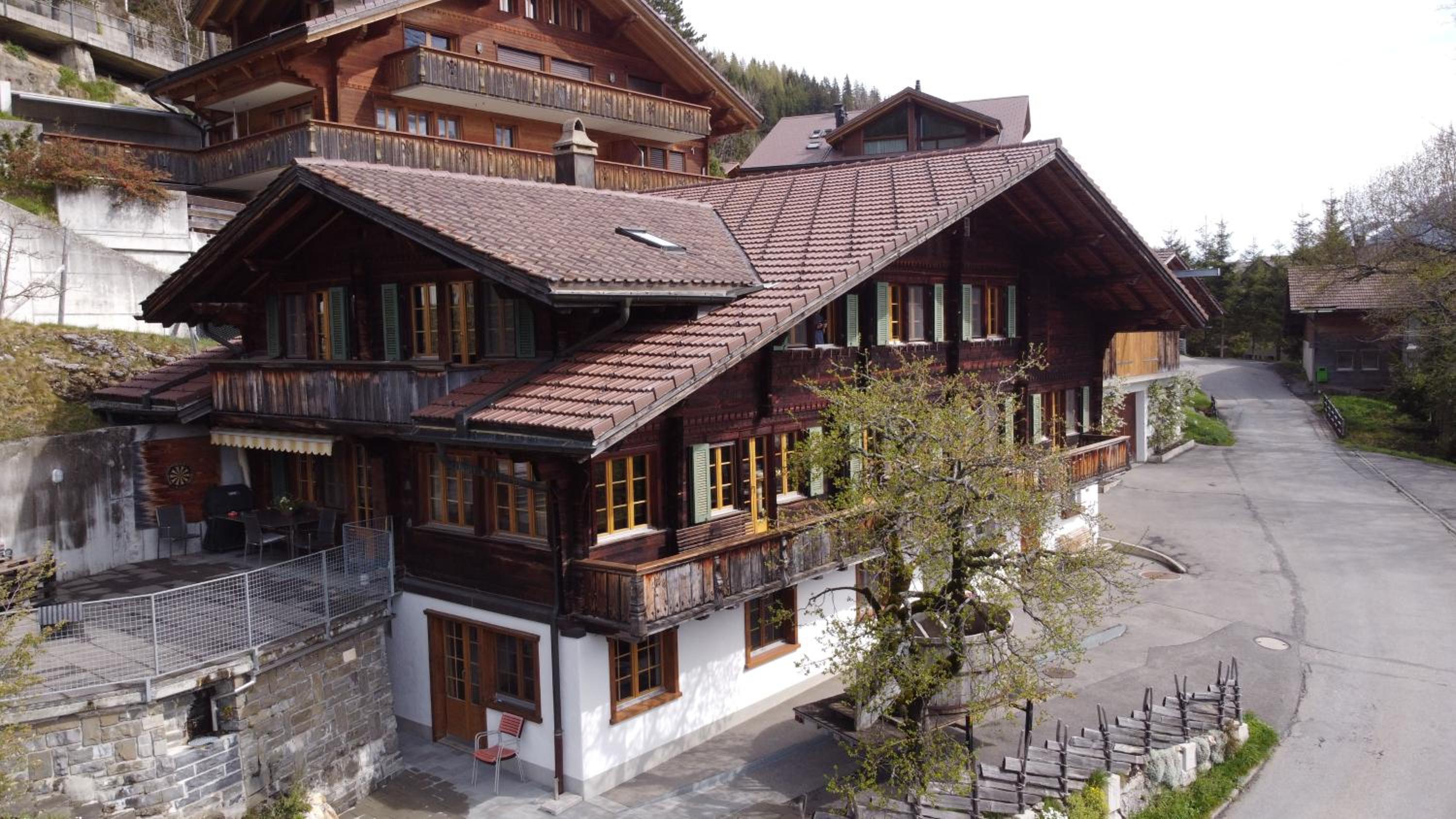 zentrale, gemütliche Wohnung im Schweizer Stil I Bergblick