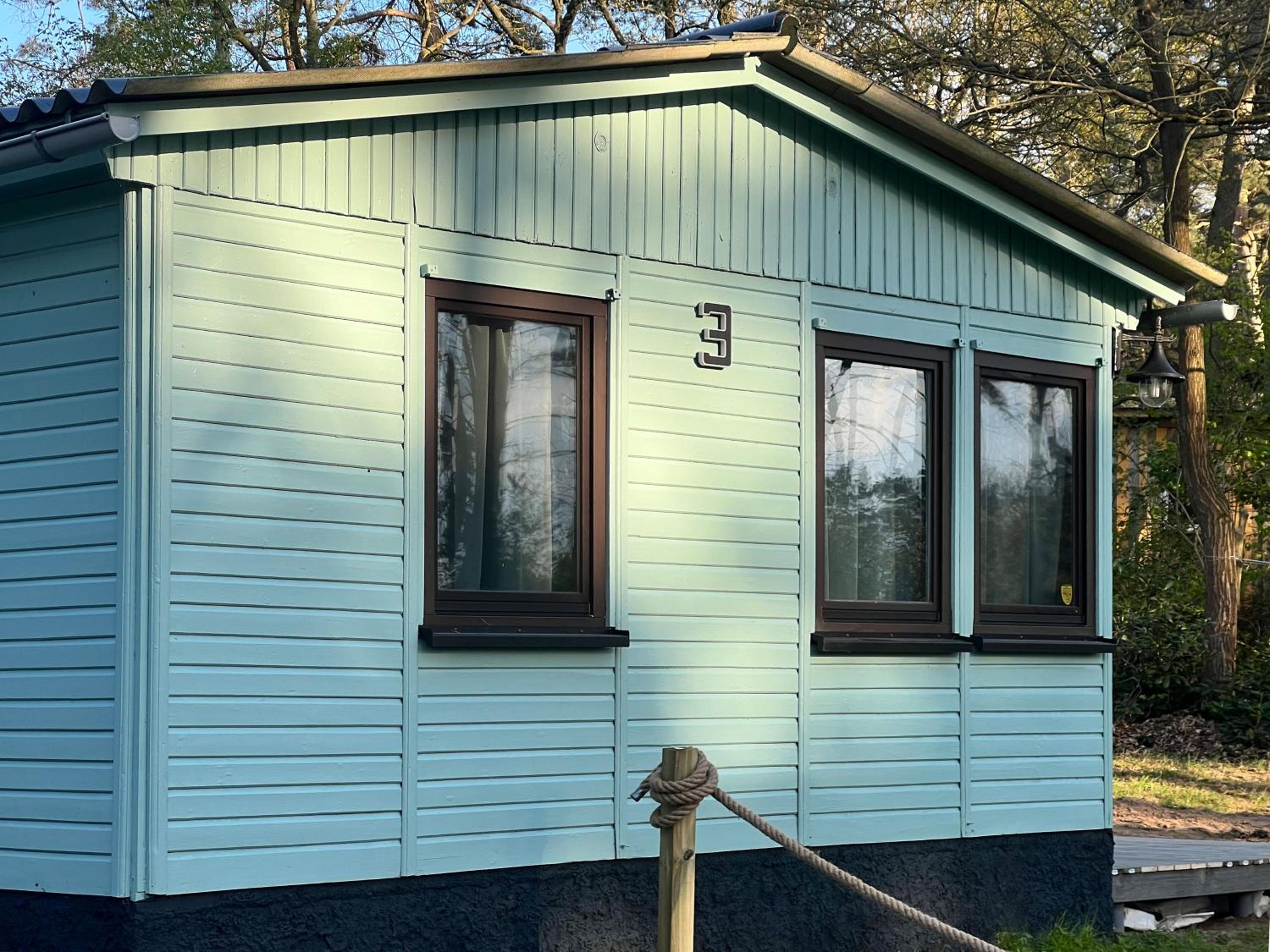 Ferienhäuser Insel Usedom Waldhaus 3 mit Whirlpool - Direkt am Achterwasser