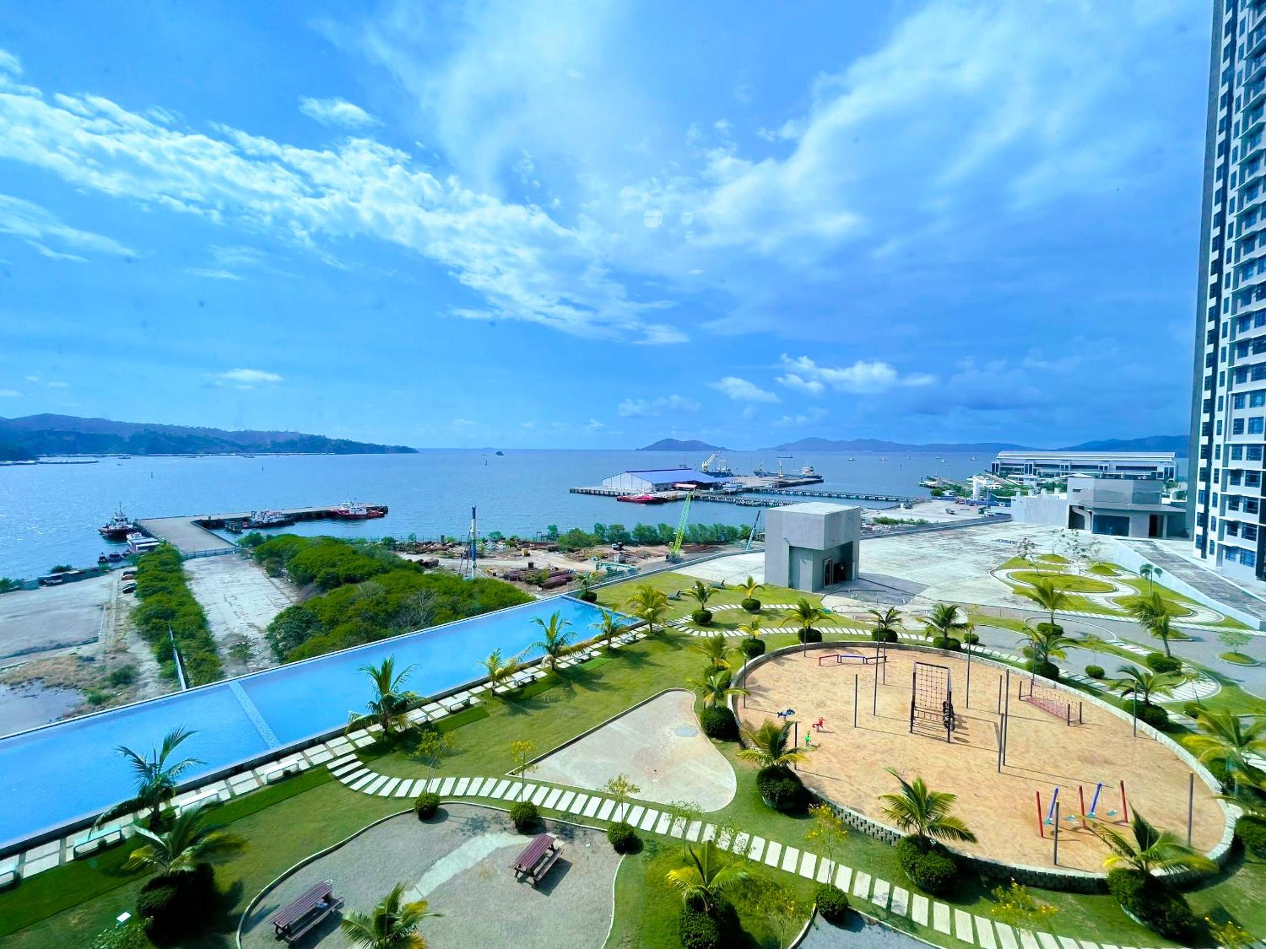SUNSET JESSELTON QUAY NEAR SURIA GAYA STREET Jesselton Point 2 bedroom one living room one bathroom photo 6