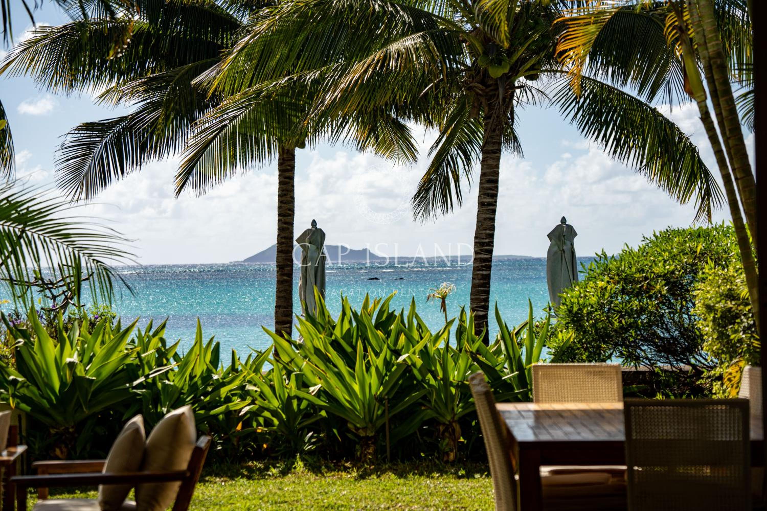 Apt sur la plage, RDC, vue mer, plage privée view 3