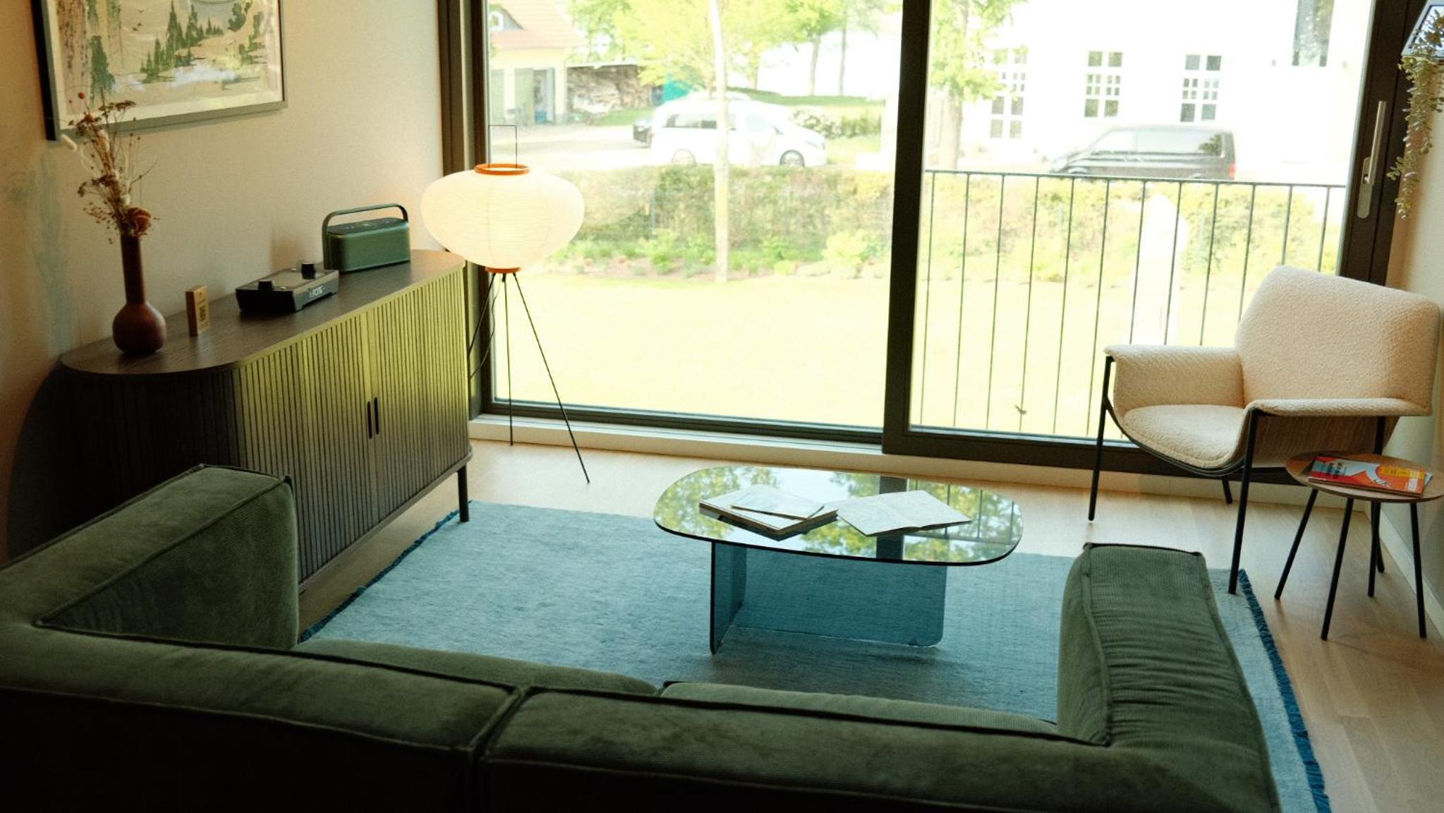 bluestar apartments am Storkower See inkl Badesteg und Gartensauna