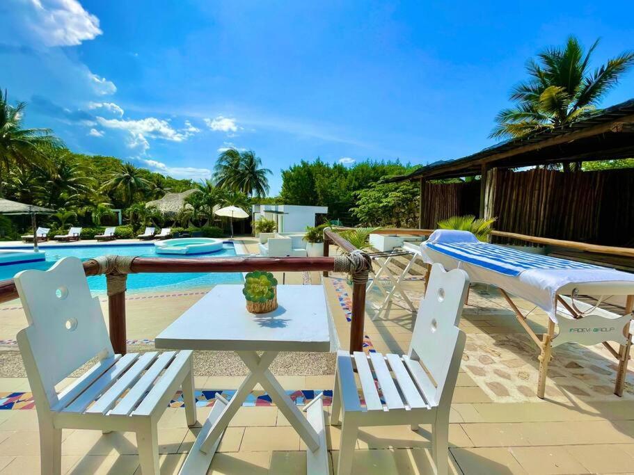 Casa blanca Playa Mendoza