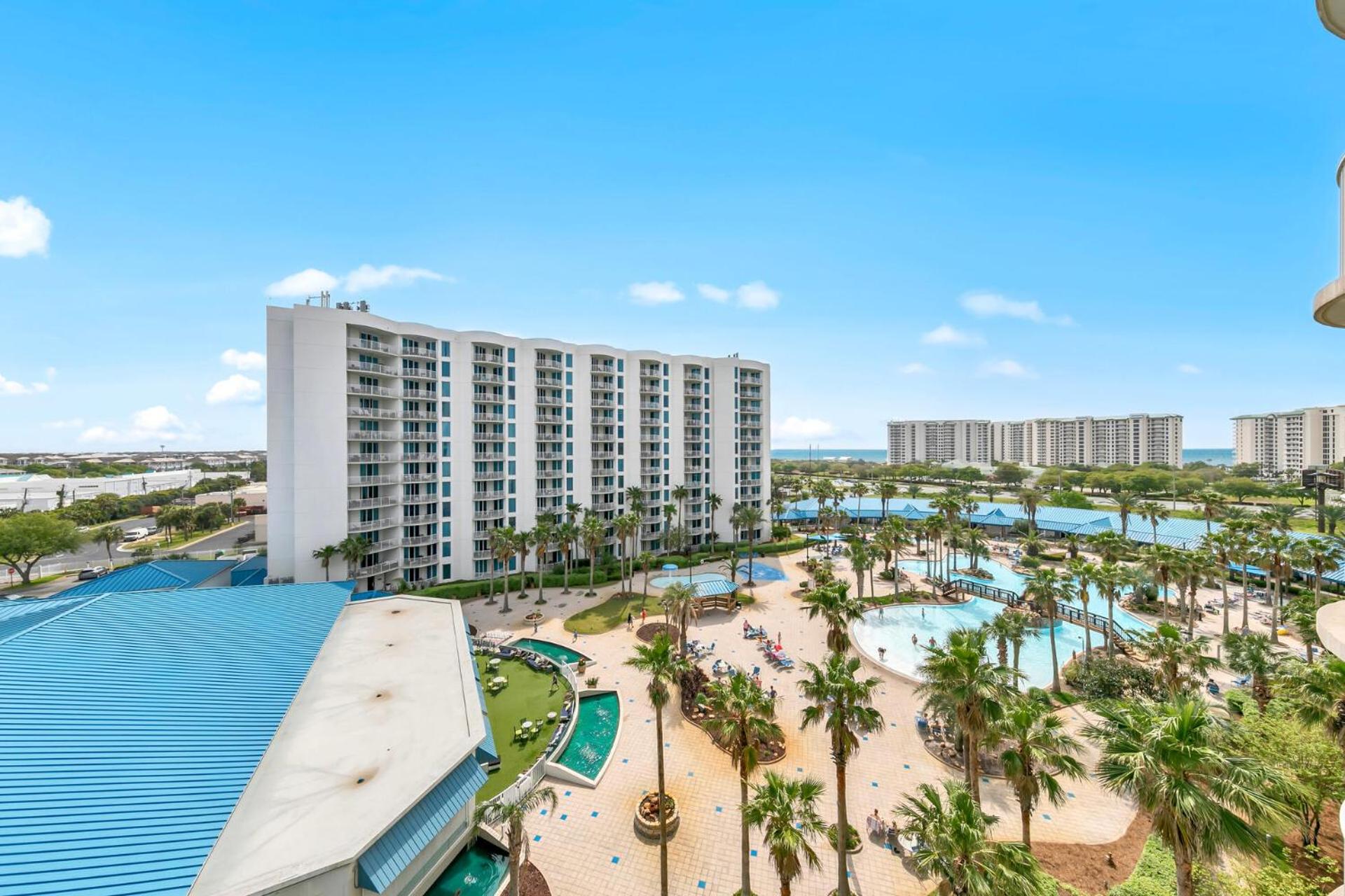 Palms of Destin, Gulf and pool views, Great amenities view 5