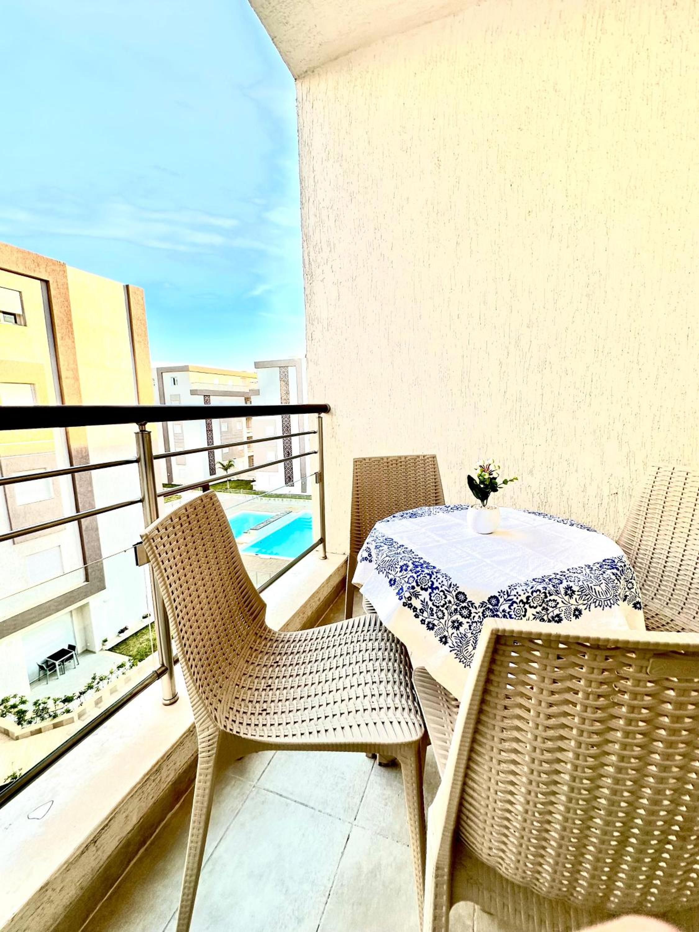 Charmant Appartement à Hammamet- Résidence Bousten 2