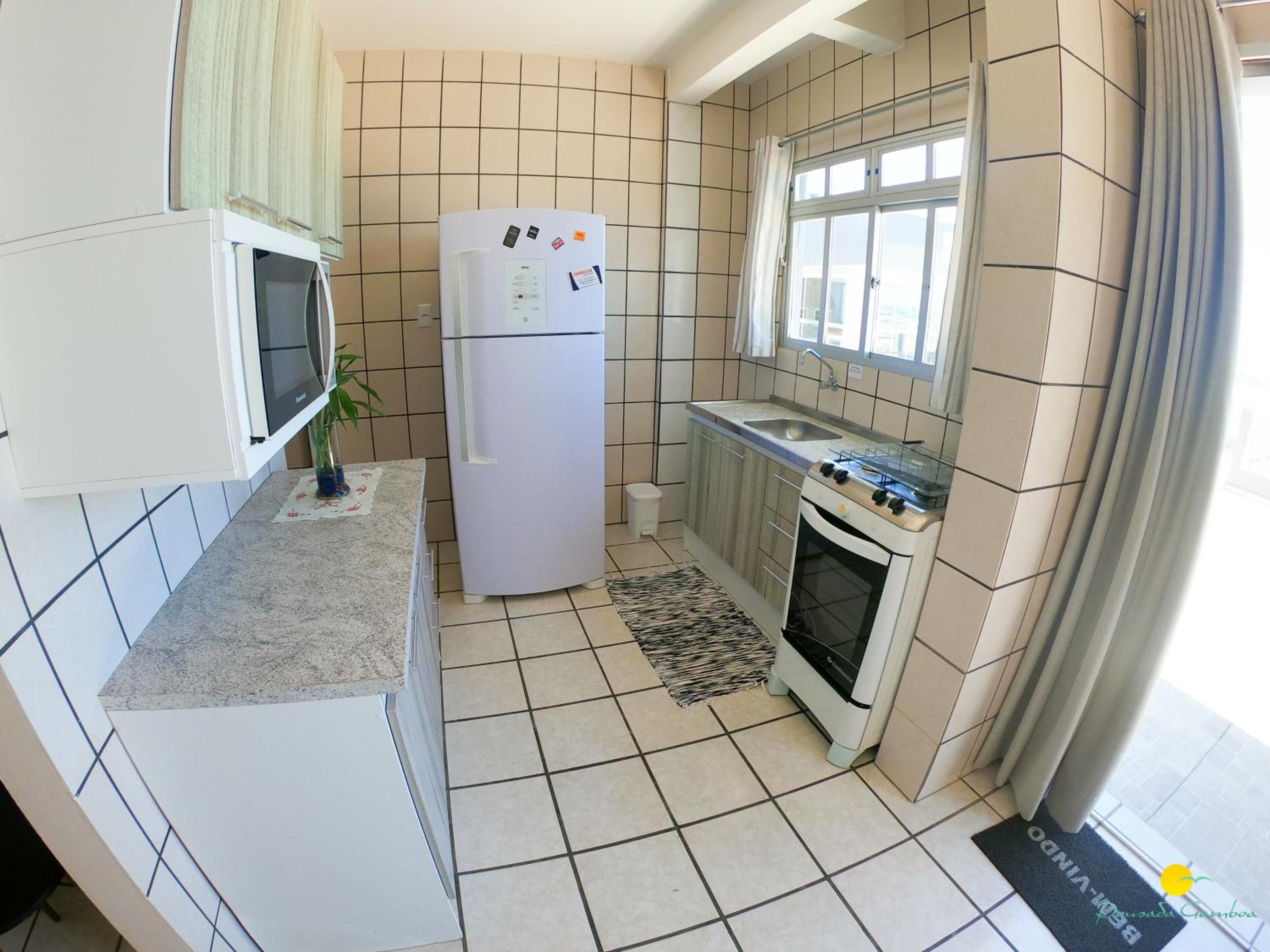 Apartamento com vista para o mar da Gamboa SC
