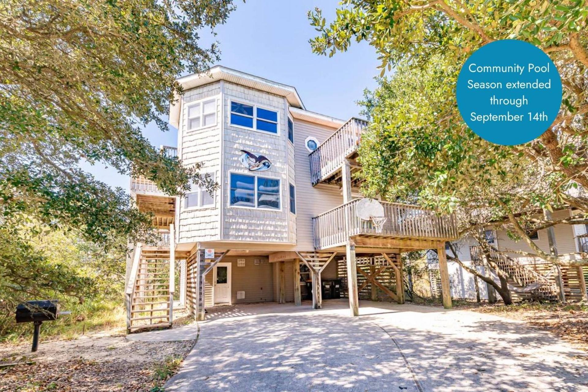 Eagle Quay - Corolla, Ocean Sands, Oceanside, 190 Yds to Beach, Hot Tub, Pets OK, Community Pool