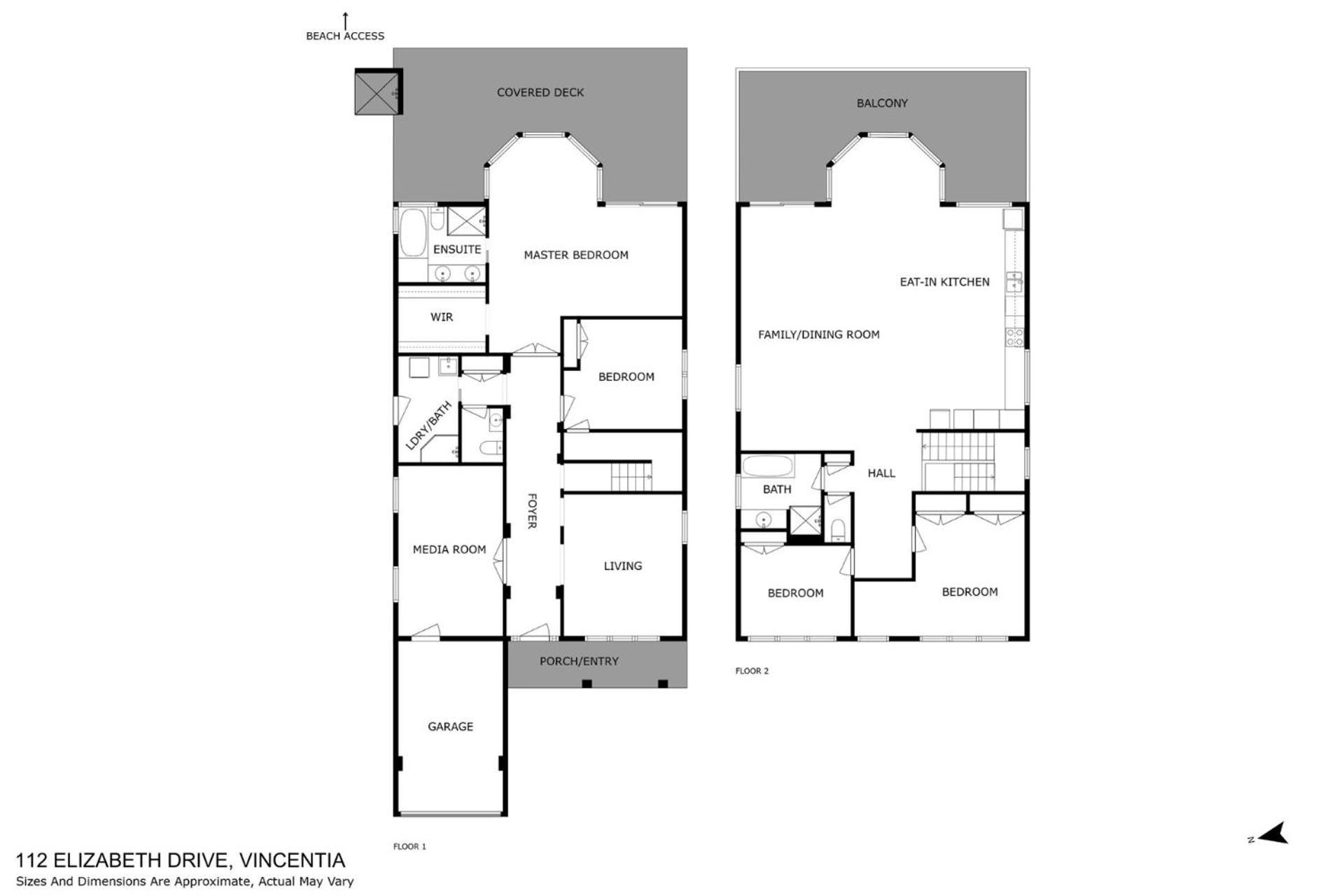 Seaside Escape - direct Collingwood Beach access