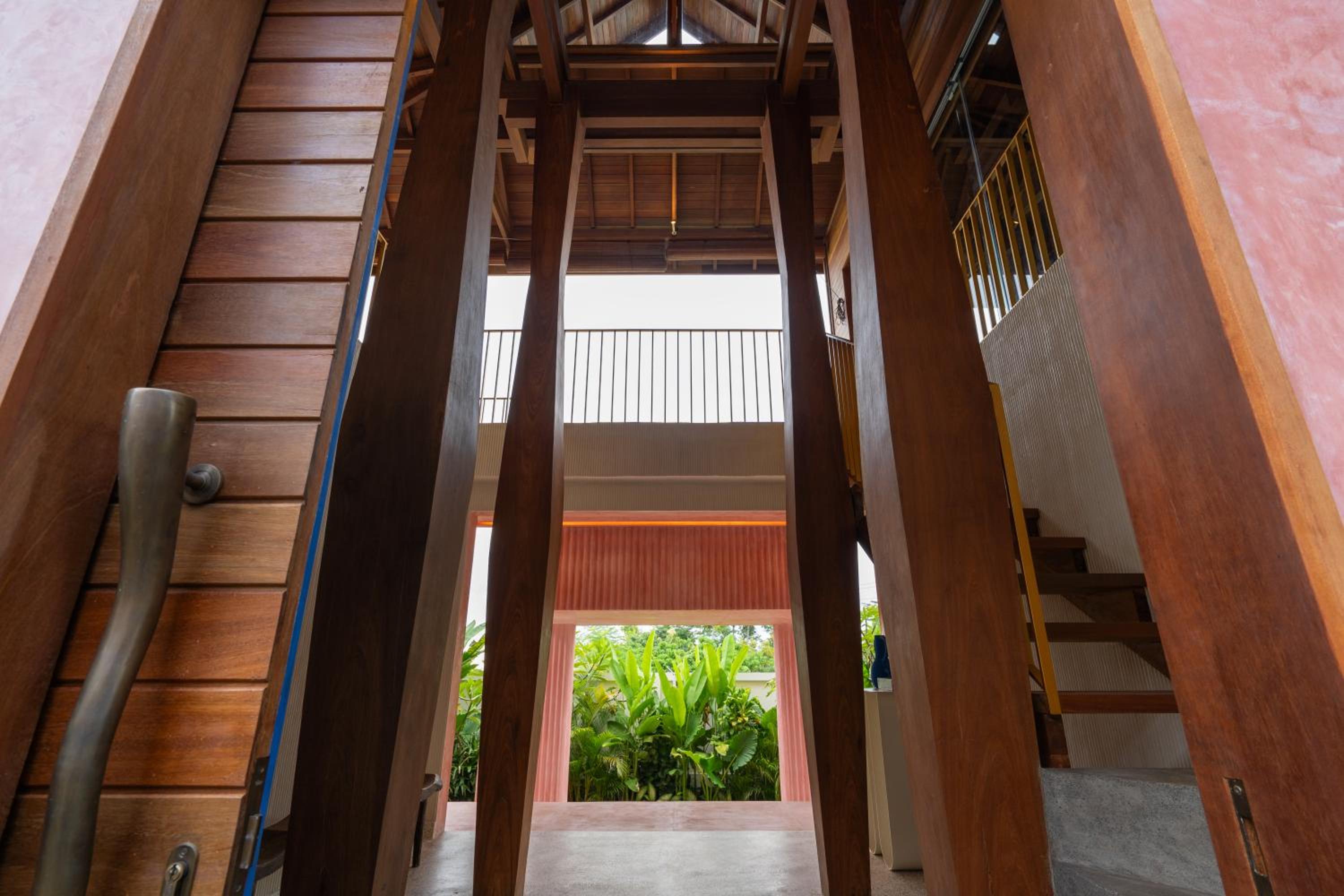 Kado Kubu Modern Tropical 2BR Pink Villa with Sky Pool with Ocean Views in Uluwatu view 3