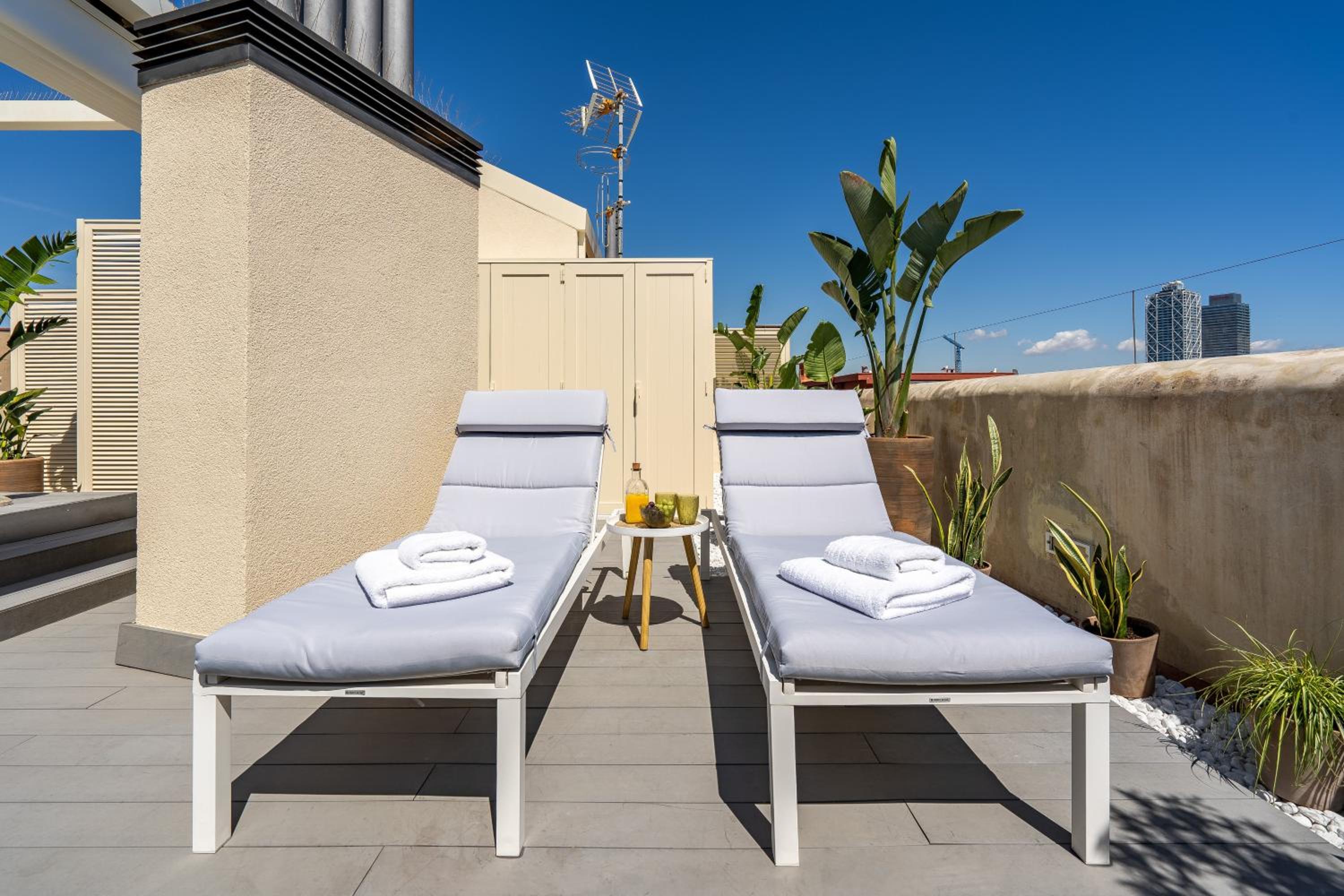 Kronos on the Beach Attic Suite