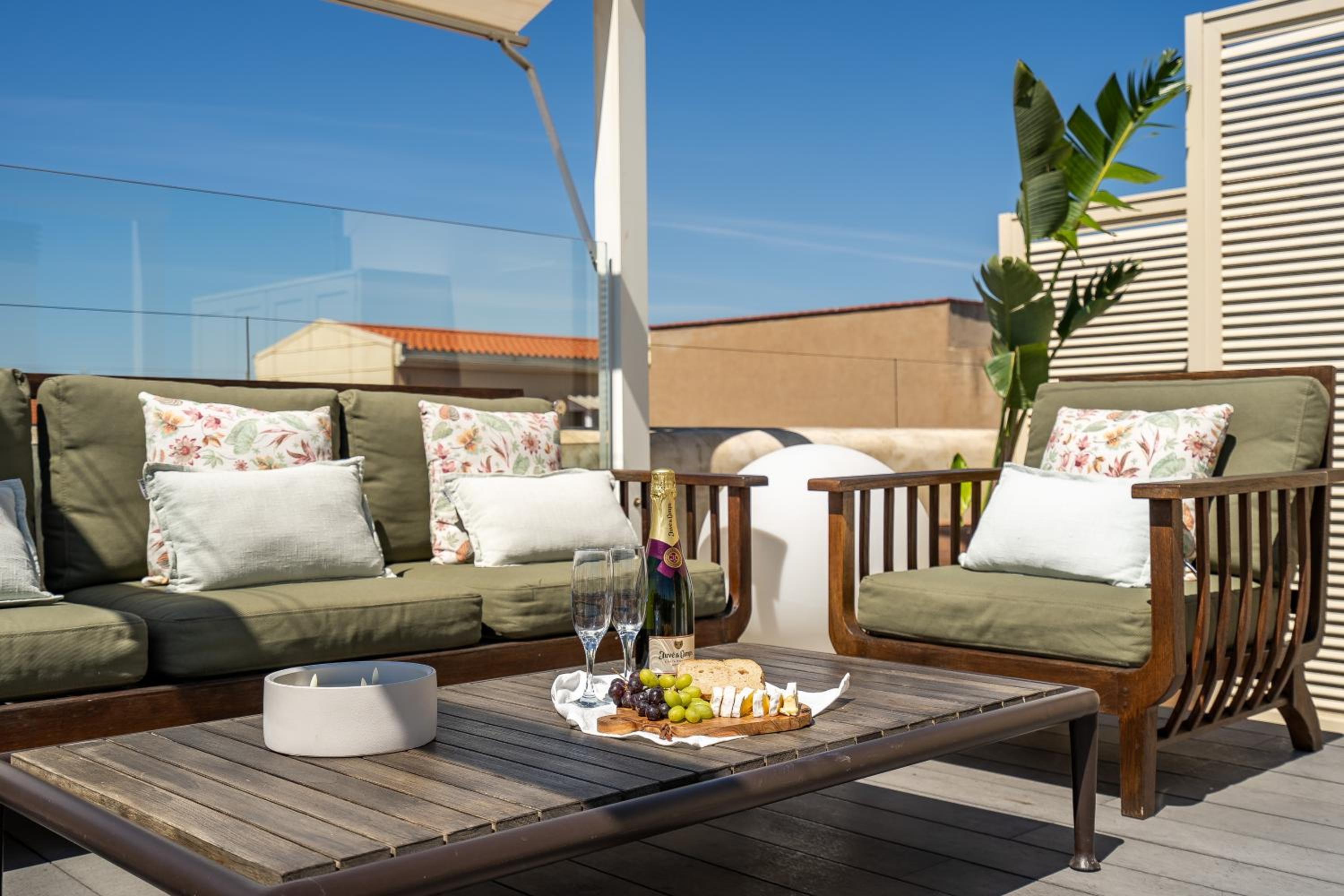Kronos on the Beach Attic Suite