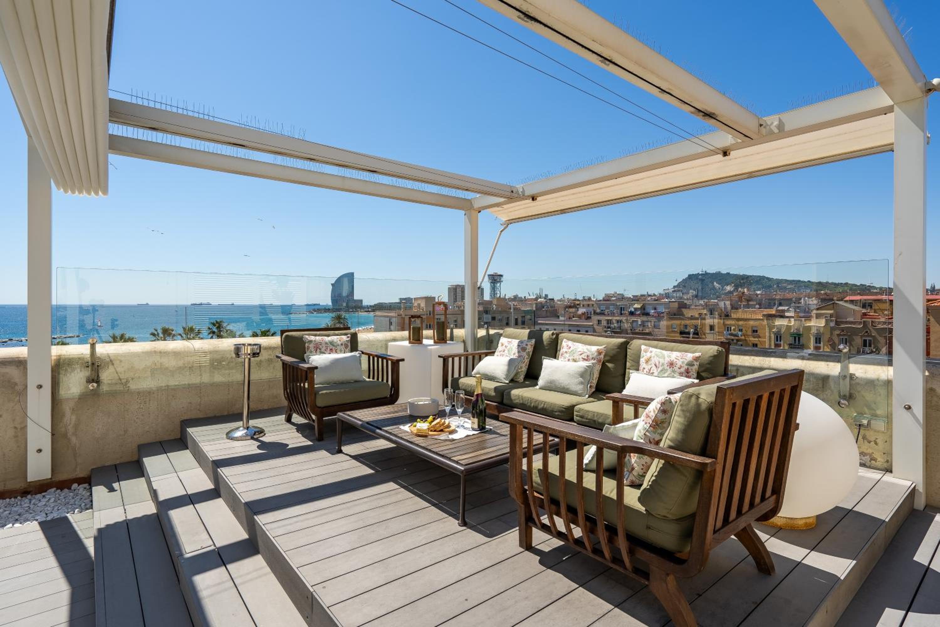 Kronos on the Beach Attic Suite