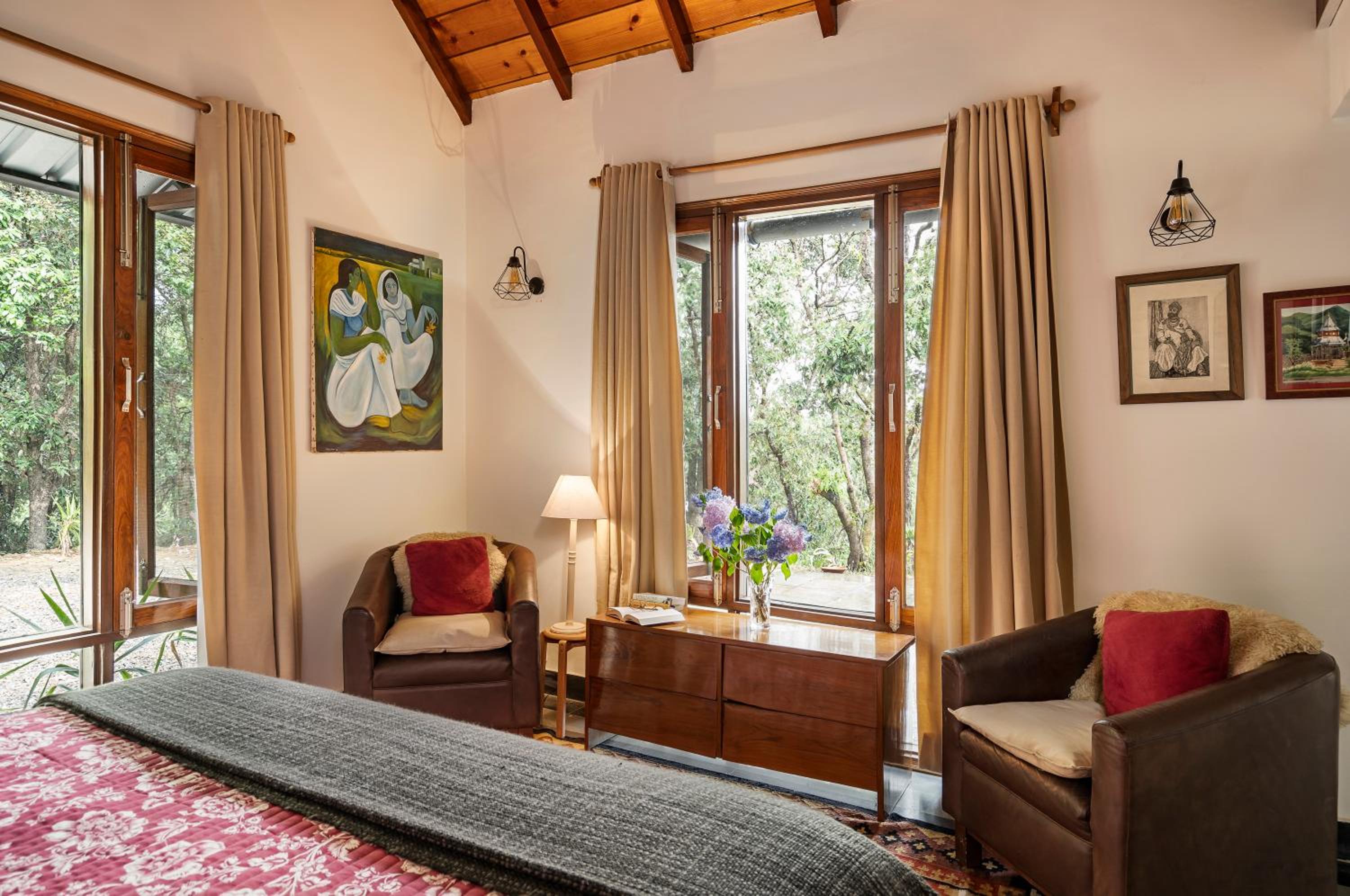 SaffronStays Junglee Murgi view 3