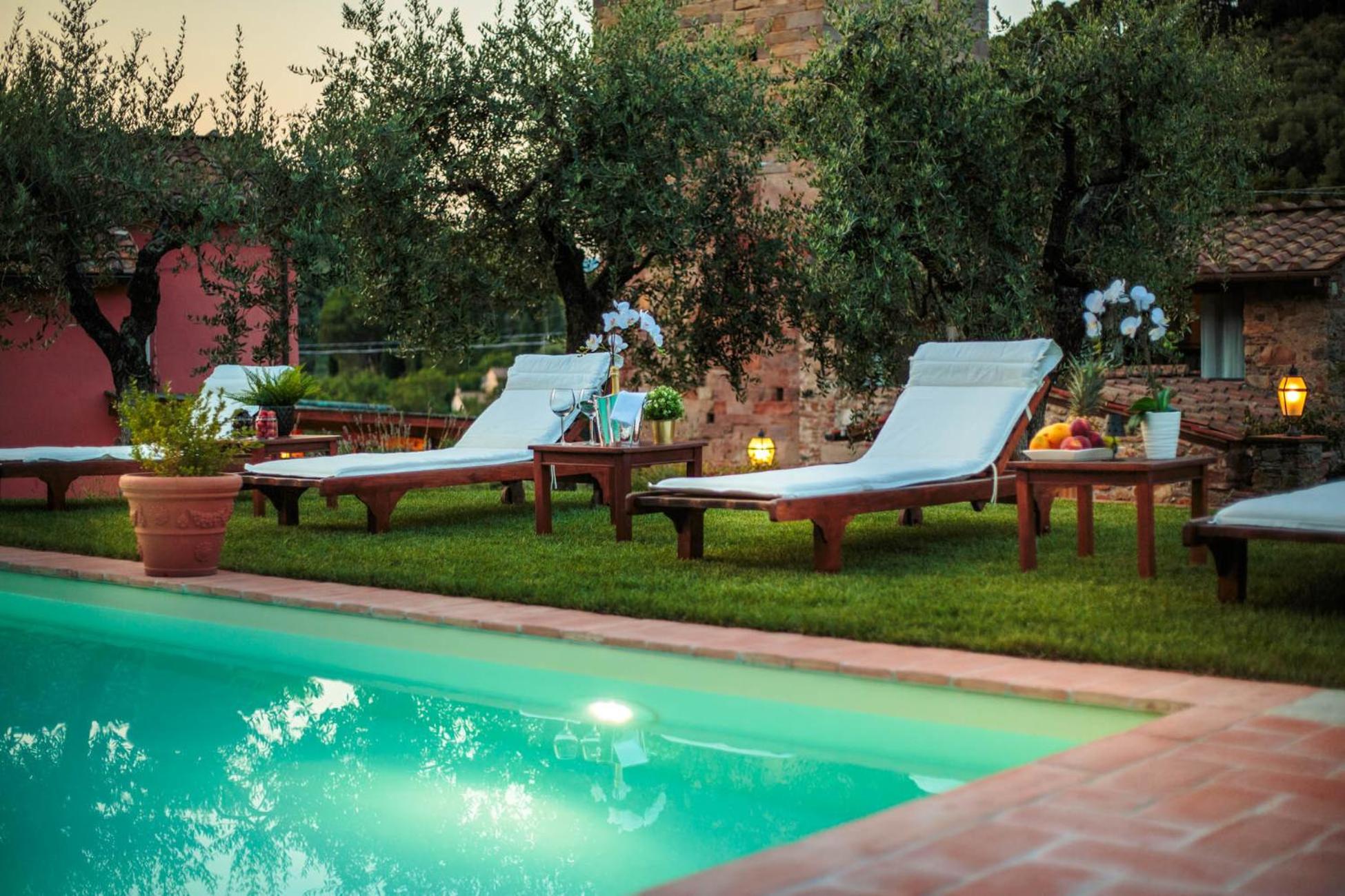 Villa Matilde, with Private Pool on the Lucca Hills view 5