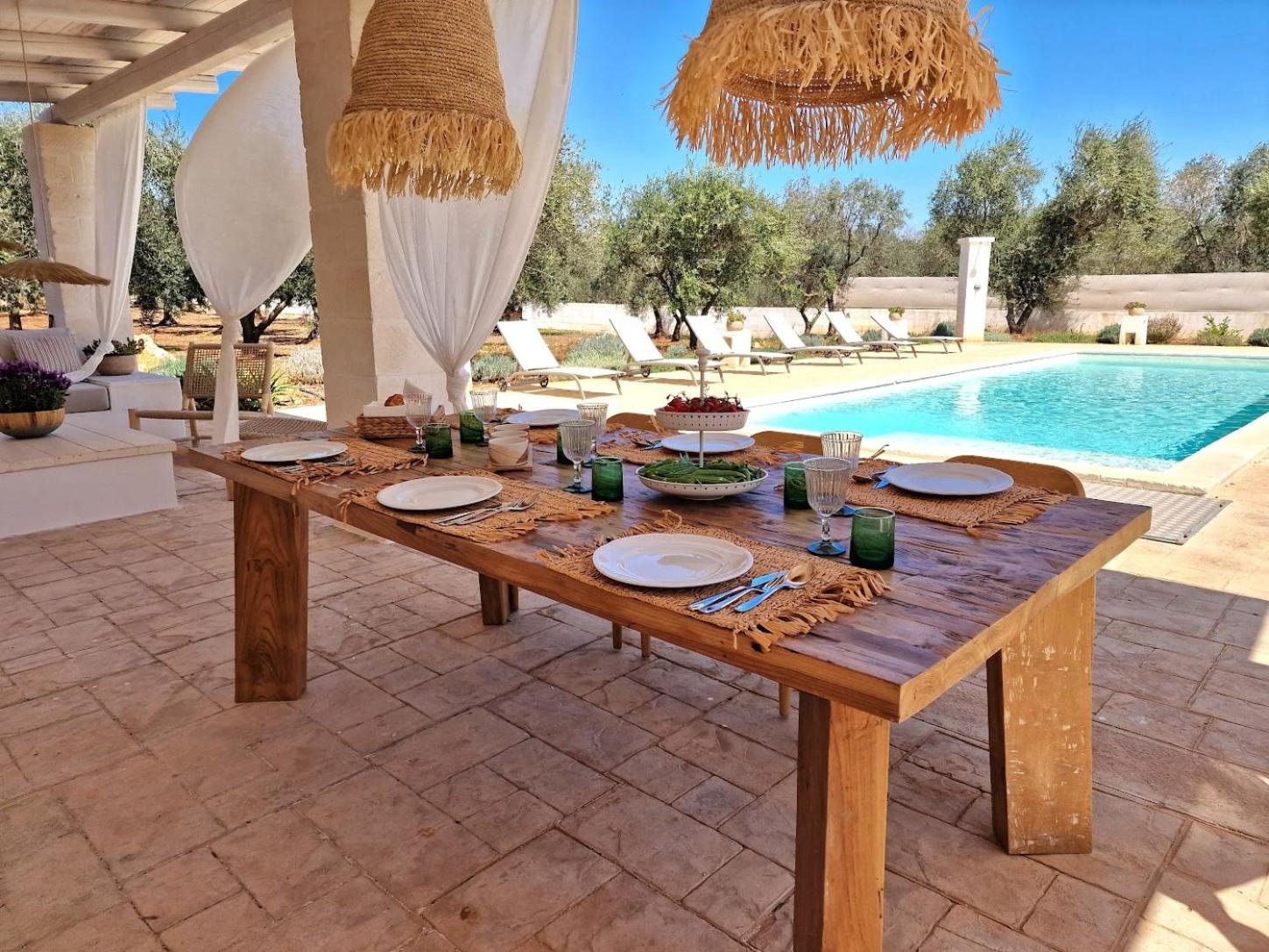 Trulli Tramontana - private pool