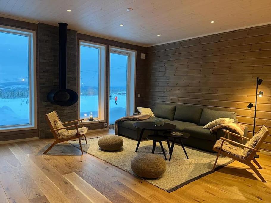 Idre himmelfjäll ski in/ski out Bastu/Sauna Skidor Natur Vandring Fiske