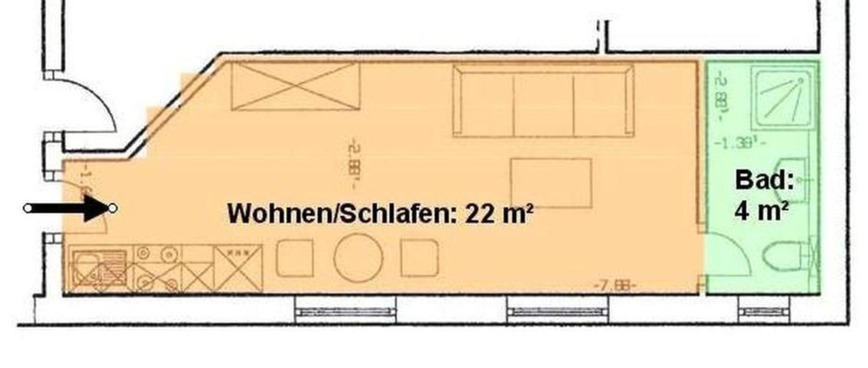 Ferienwohnung in Koserow mit Terrasse, Grill und Garten