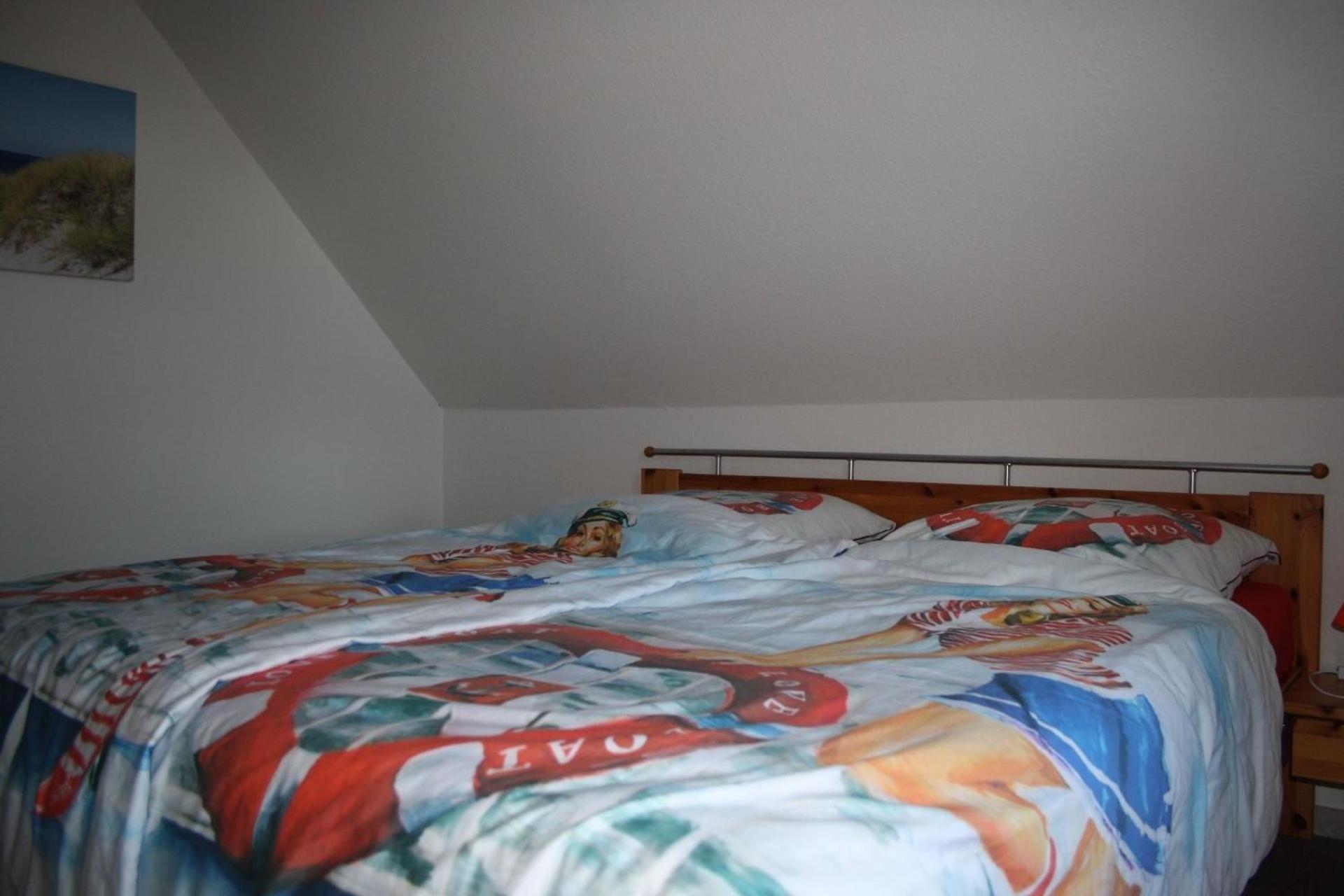 Gemütliche Dachgeschosswohnung mit Blick auf die örtliche Mühle
