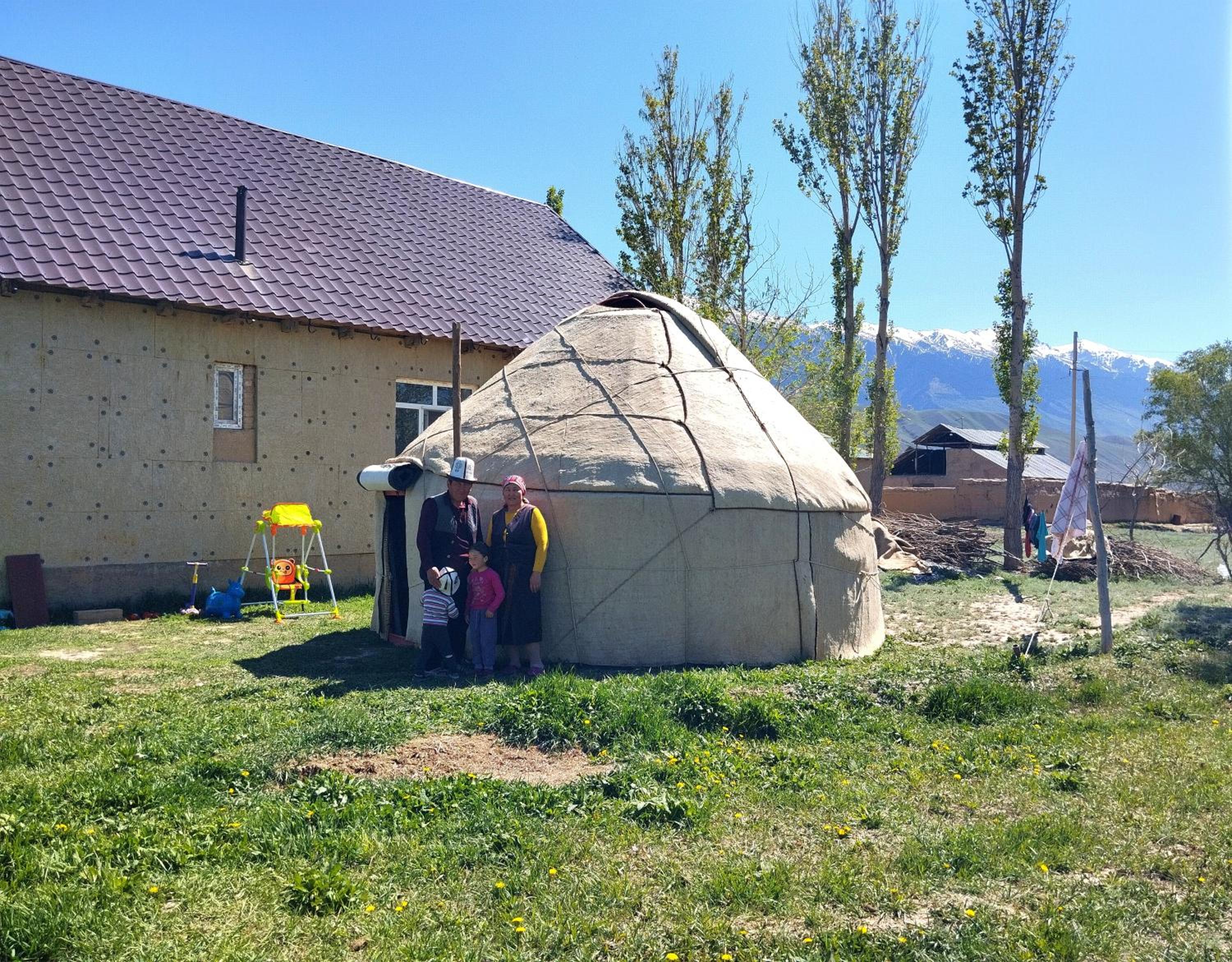 Yurt stay Jamila view 2