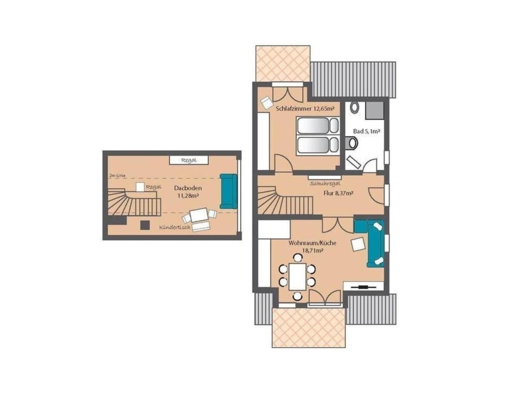 Moderne Maisonettewohnung In Meernähe