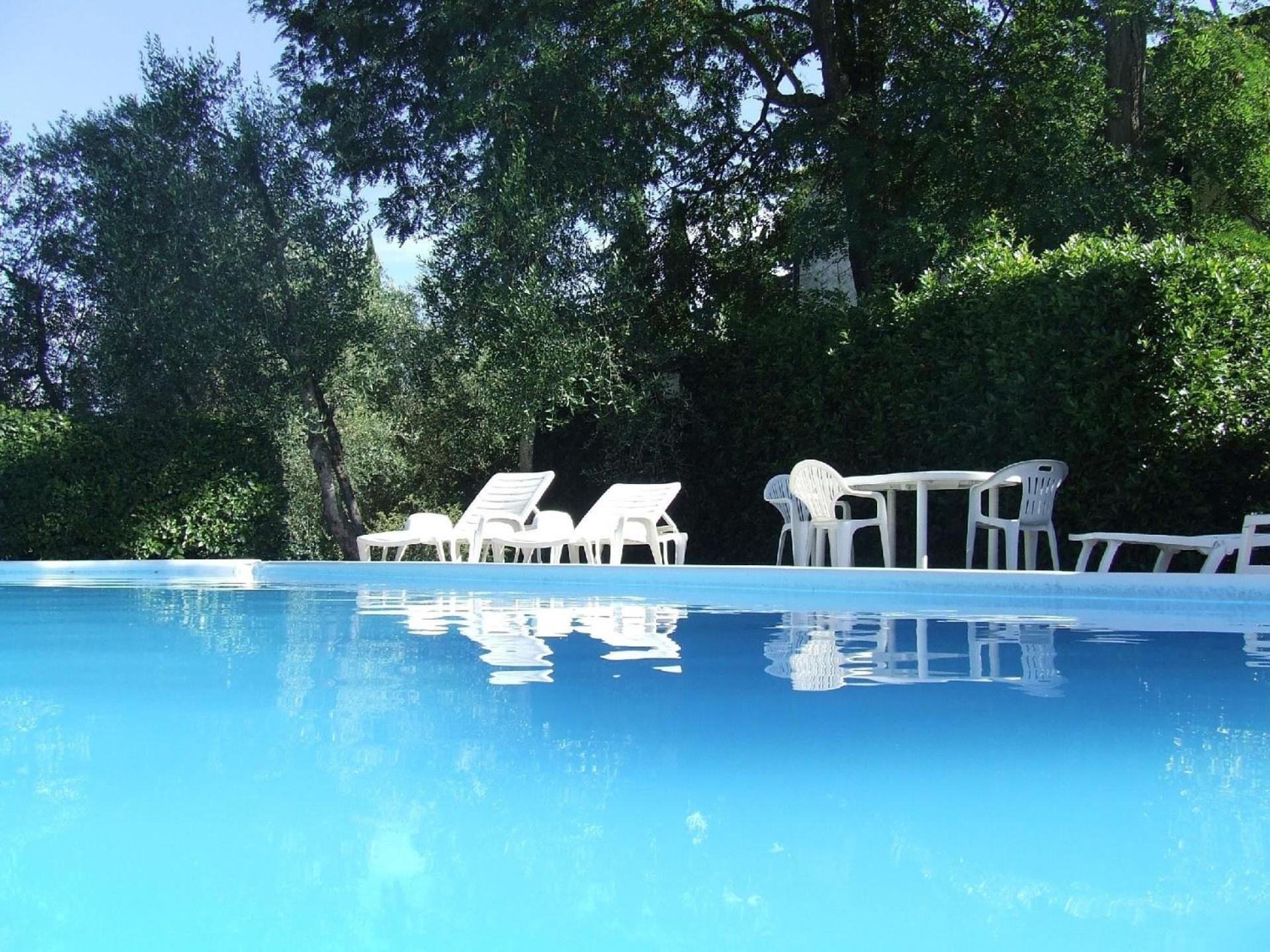 Haus mit privatem Pool in den Hügeln der Toskana view 2