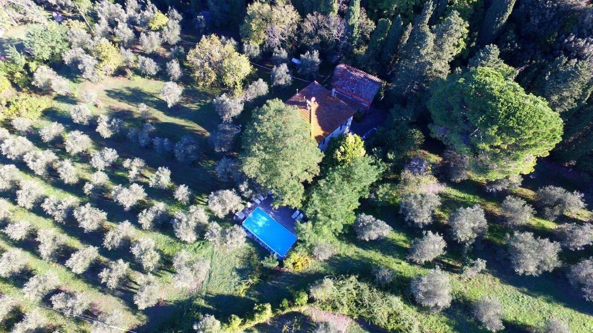 Haus mit privatem Pool in den Hügeln der Toskana view 5