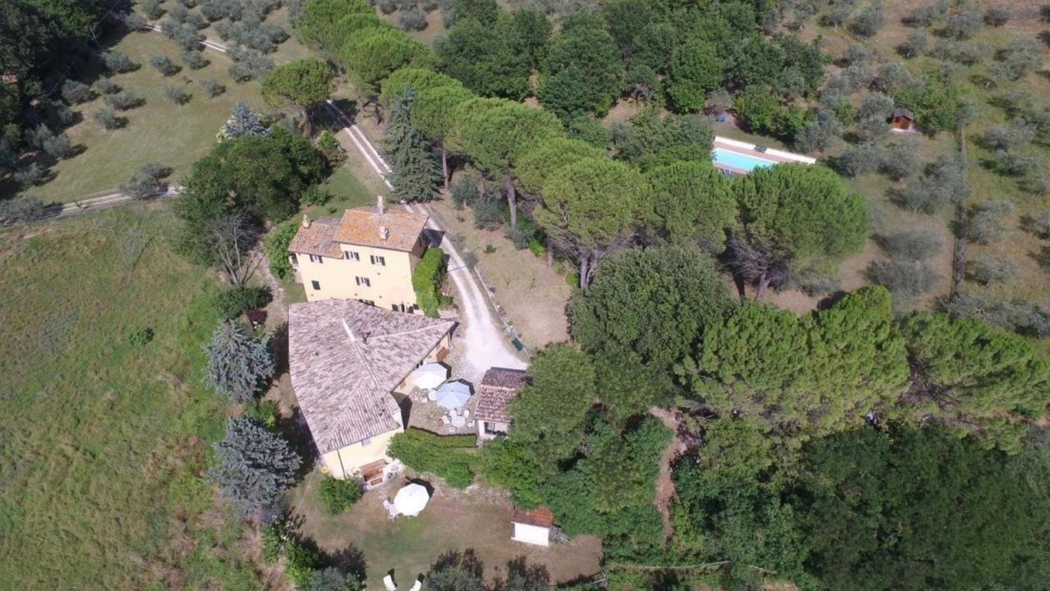 Ferienwohnung in Spoleto mit Garten, Grill und Terrasse