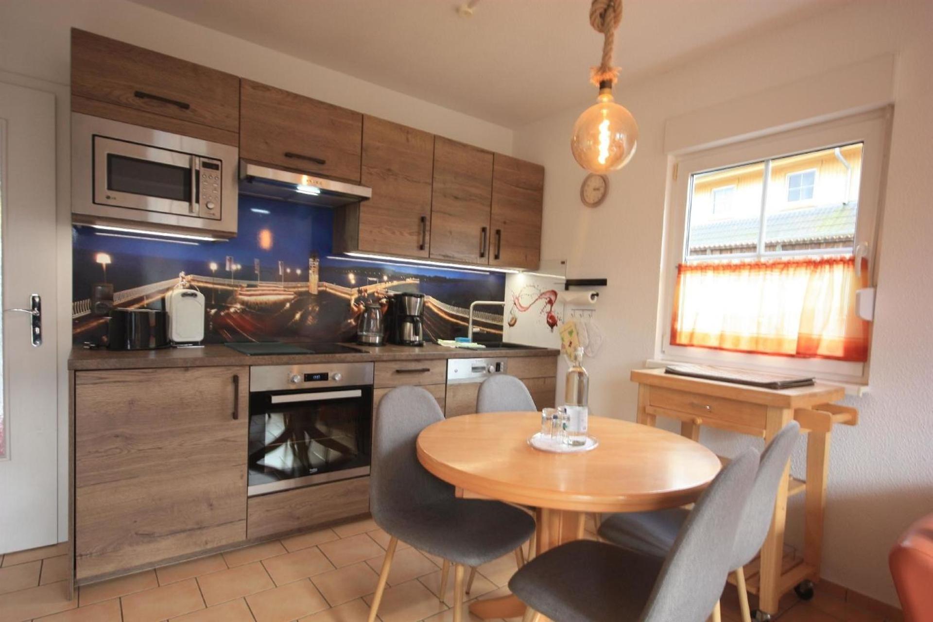 Gemütliche Wohnung in Koserow mit Grill, Terrasse und Garten und Strand in der Nähe