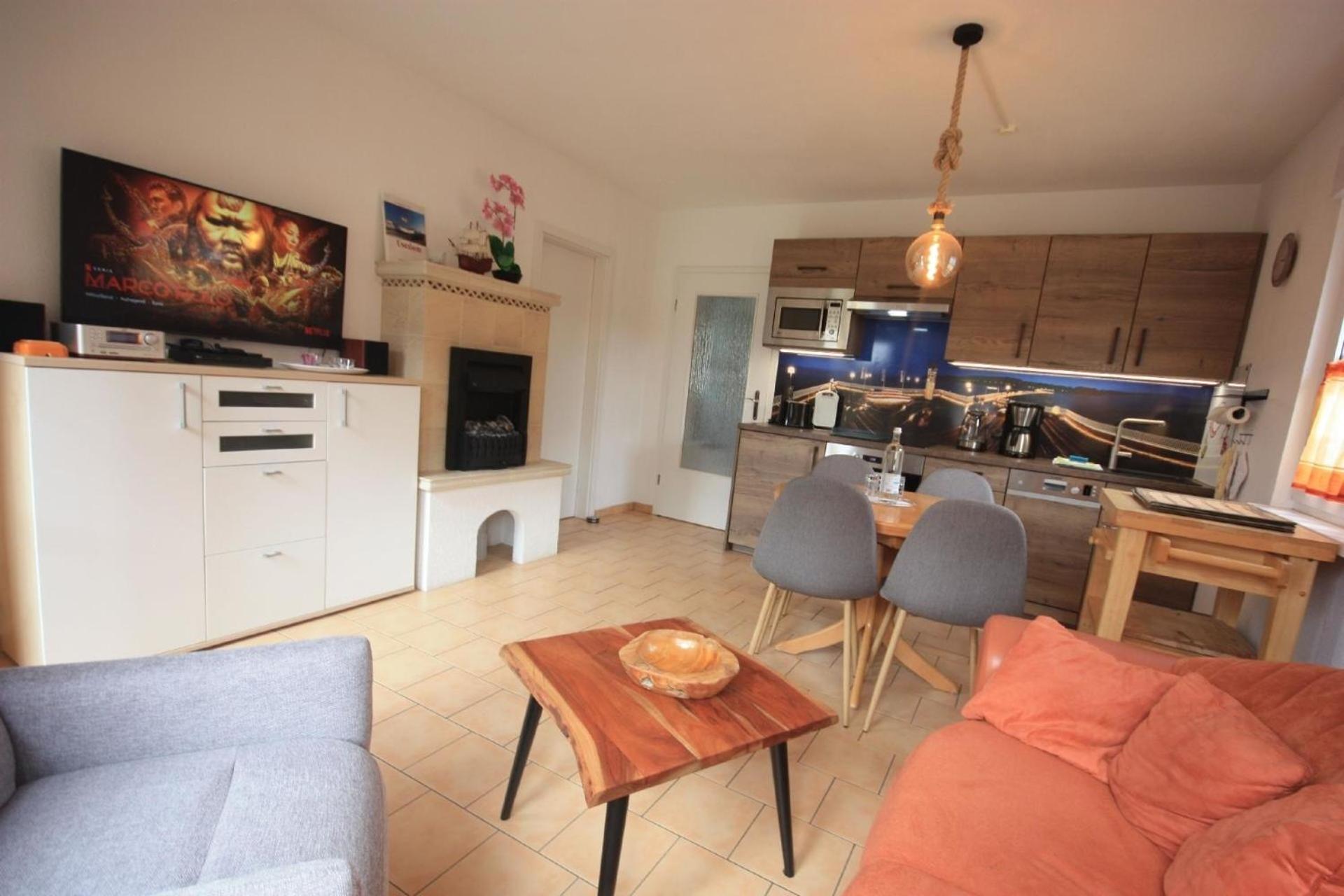 Gemütliche Wohnung in Koserow mit Grill, Terrasse und Garten und Strand in der Nähe