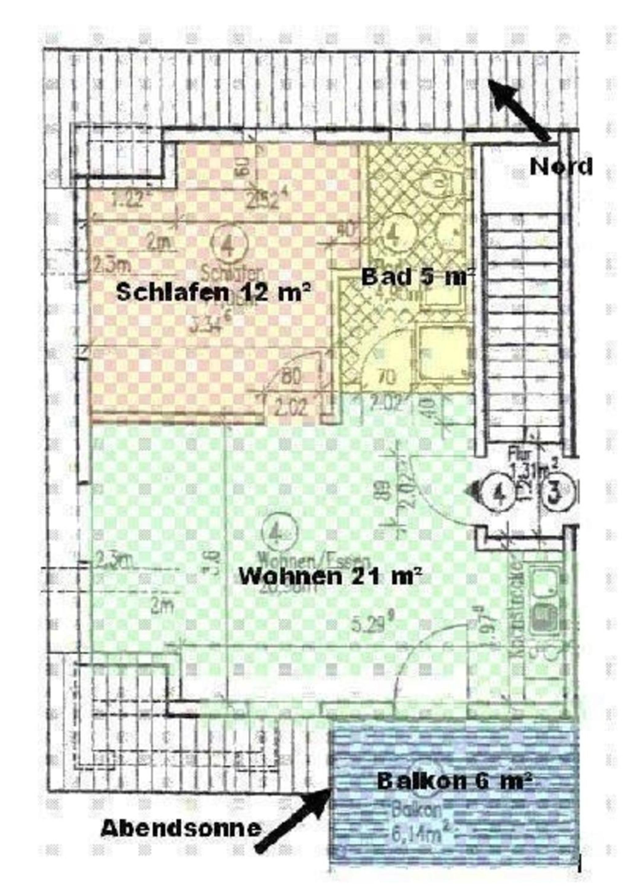 Wohnung in Koserow mit Großem Balkon