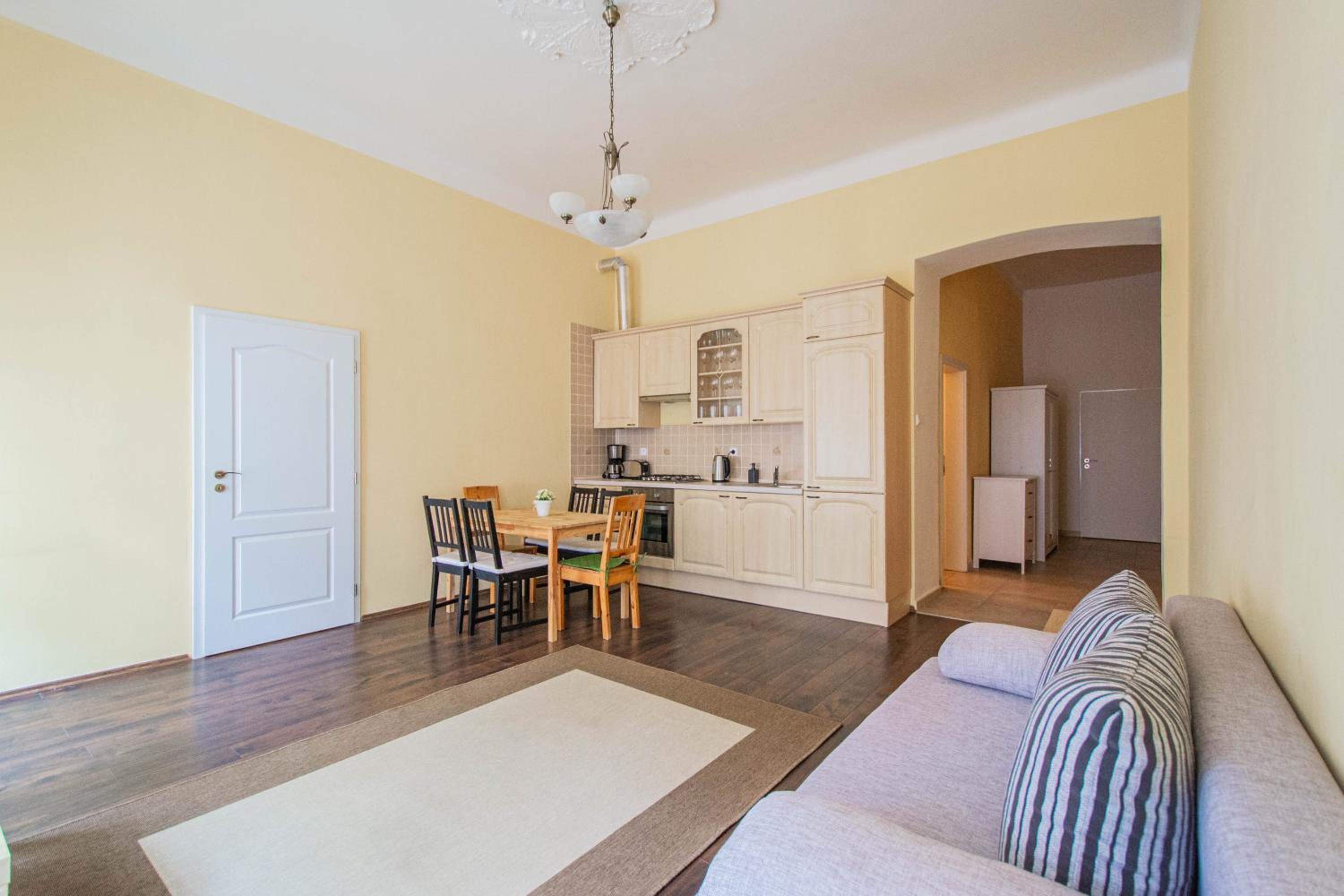 Spacious oasis in Prague's Heart