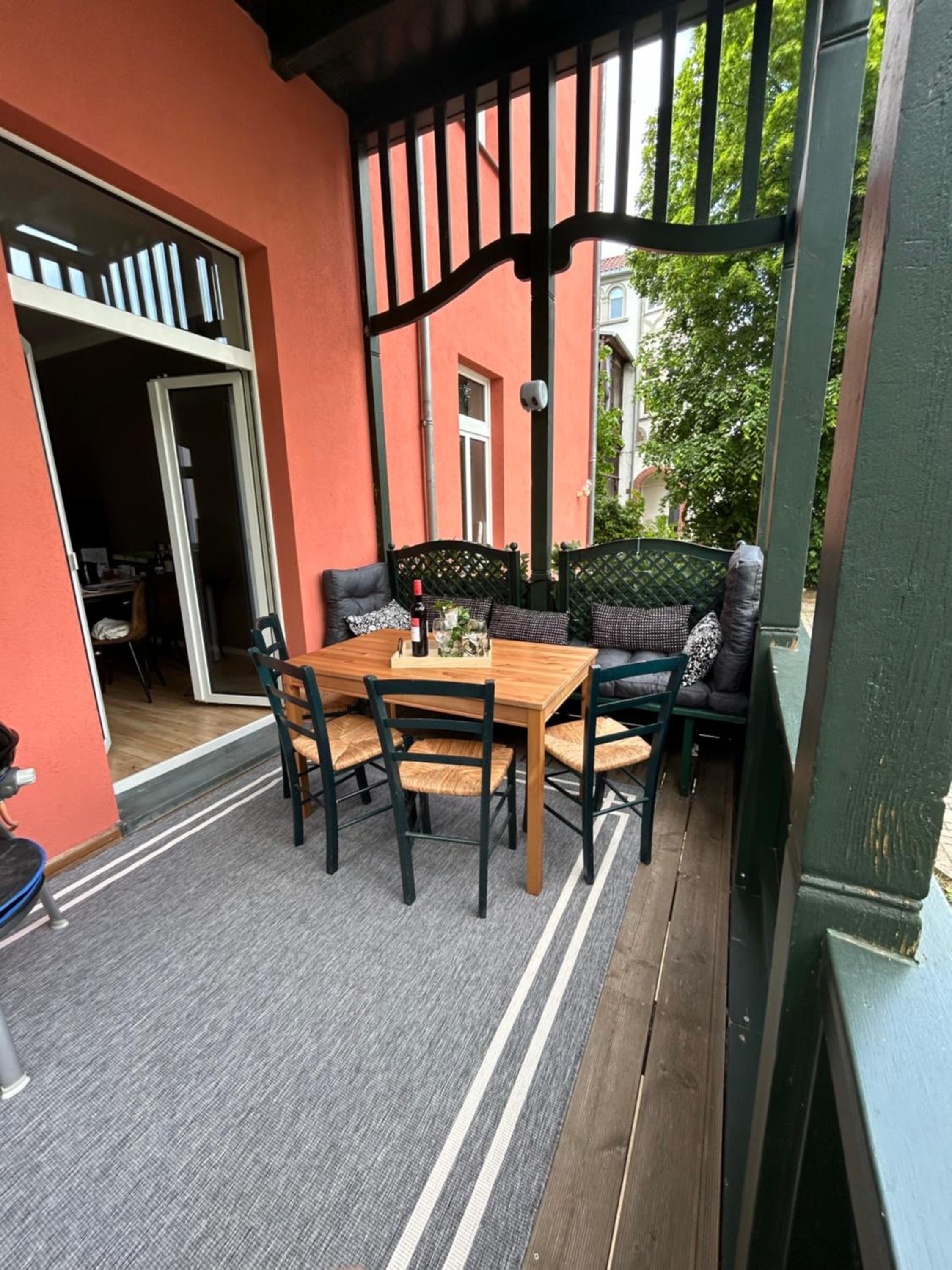 Schöne 3 Zimmer Wohnung mit großem Balkon bis 7 Personen