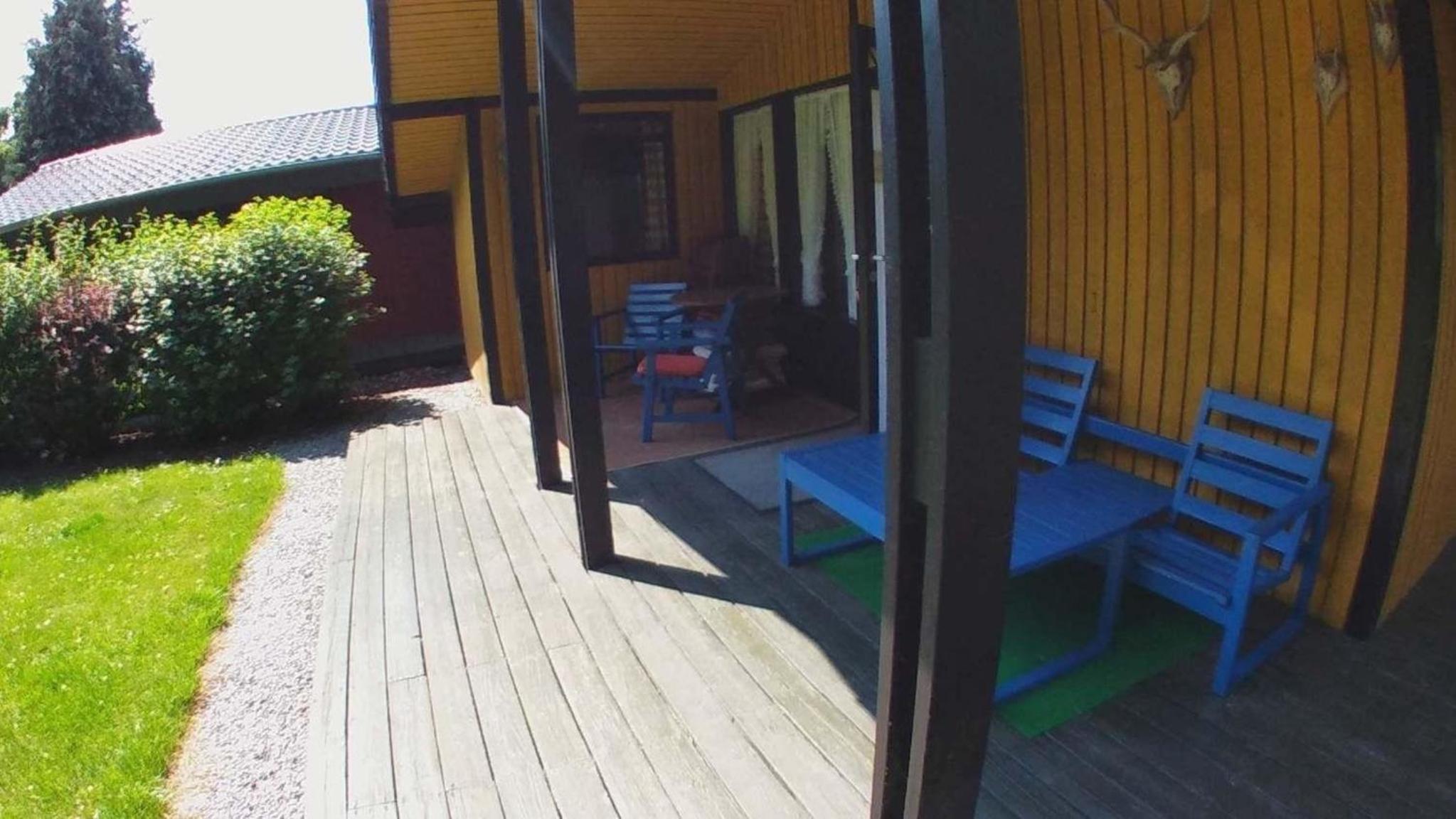 Retro Ferienhaus in Kellenhusen mit Eigener Terrasse