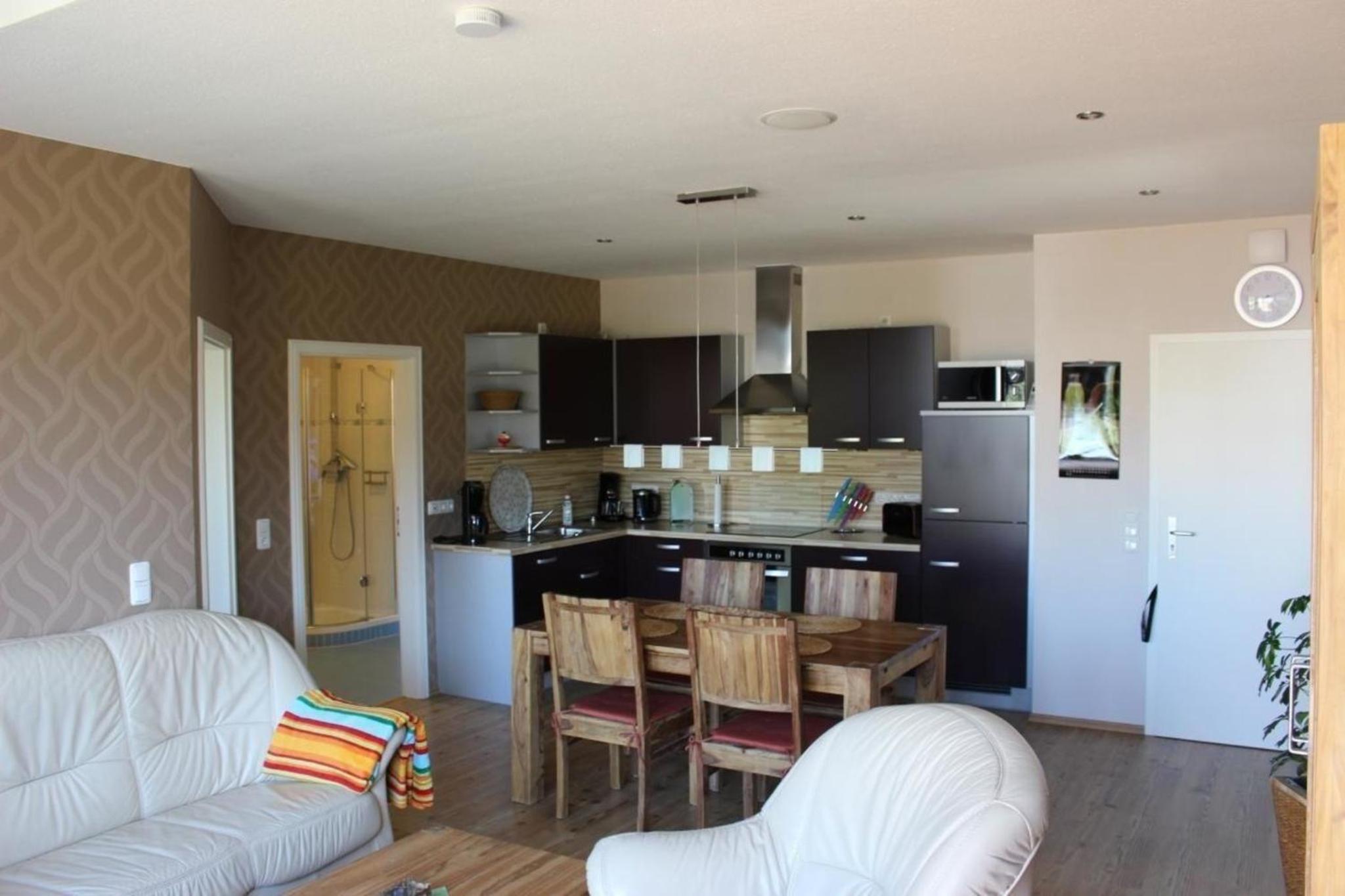 Wohnung in Wulfen mit Garten, Grill und Terrasse