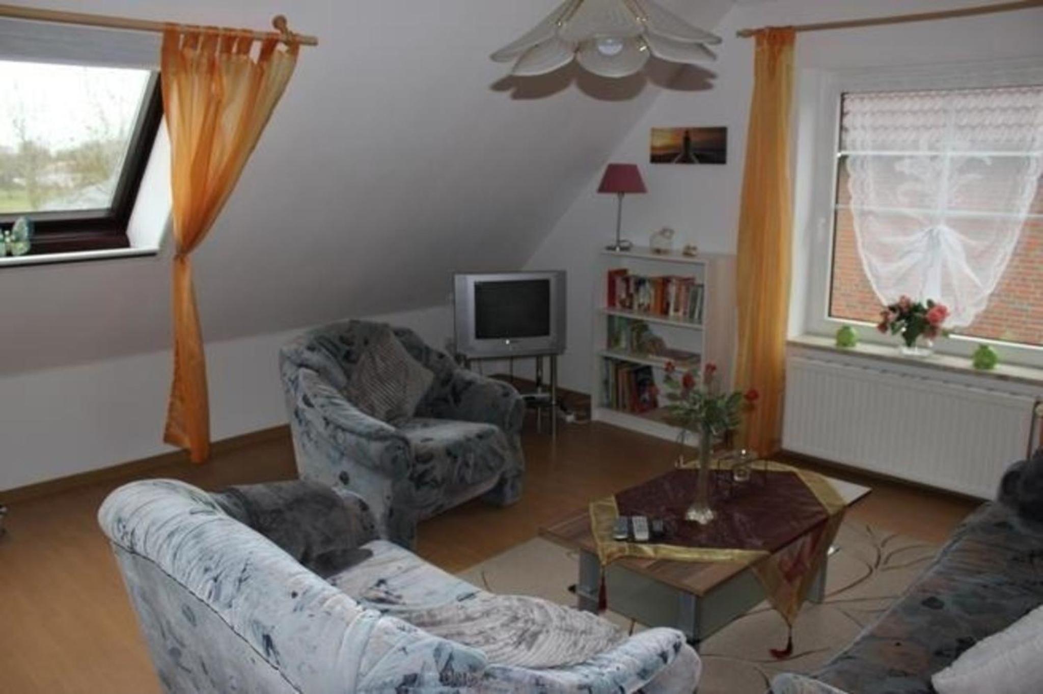Ferienwohnung in Burhave mit Grill und Garten