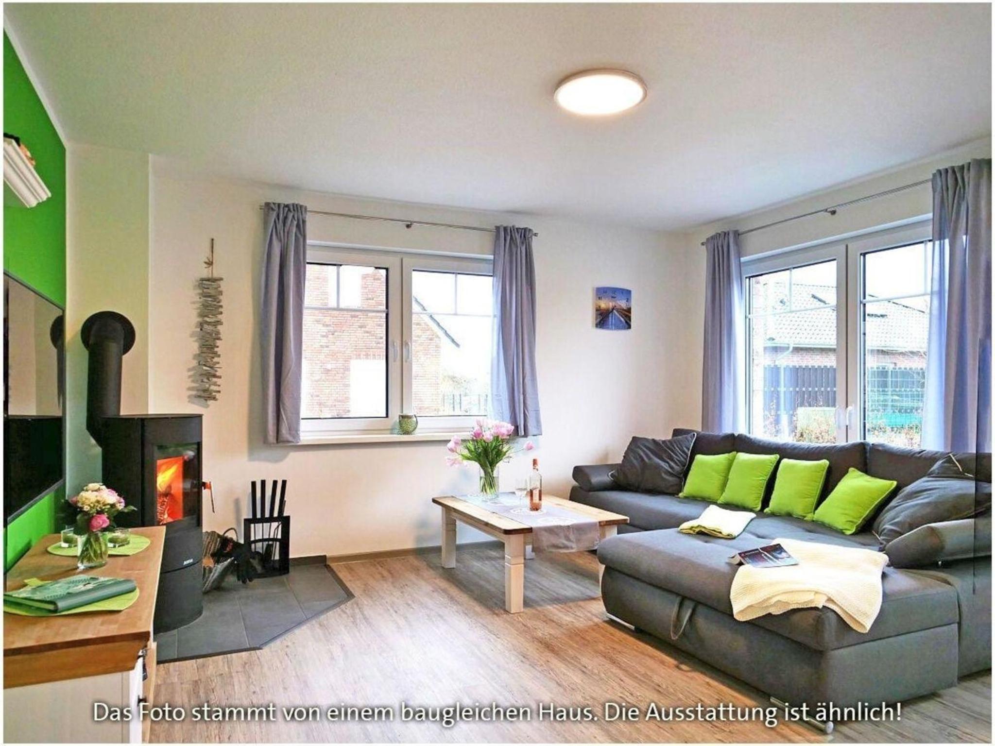Ferienhaus In Burhave Mit Großer Terrasse