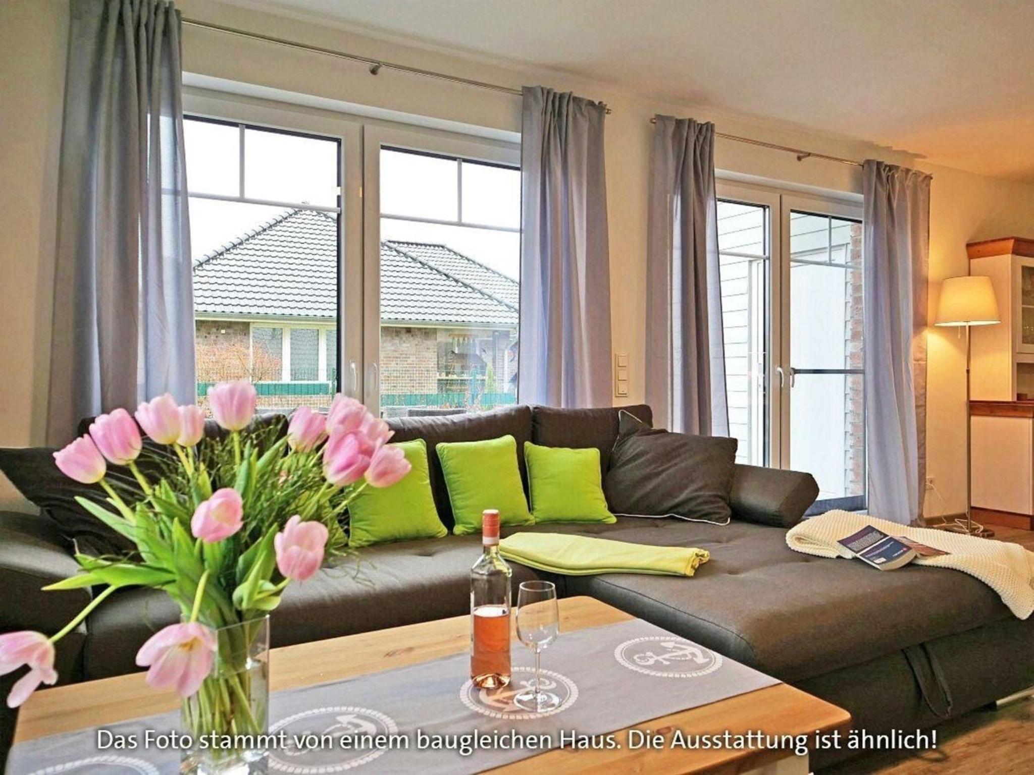 Ferienhaus In Burhave Mit Großer Terrasse