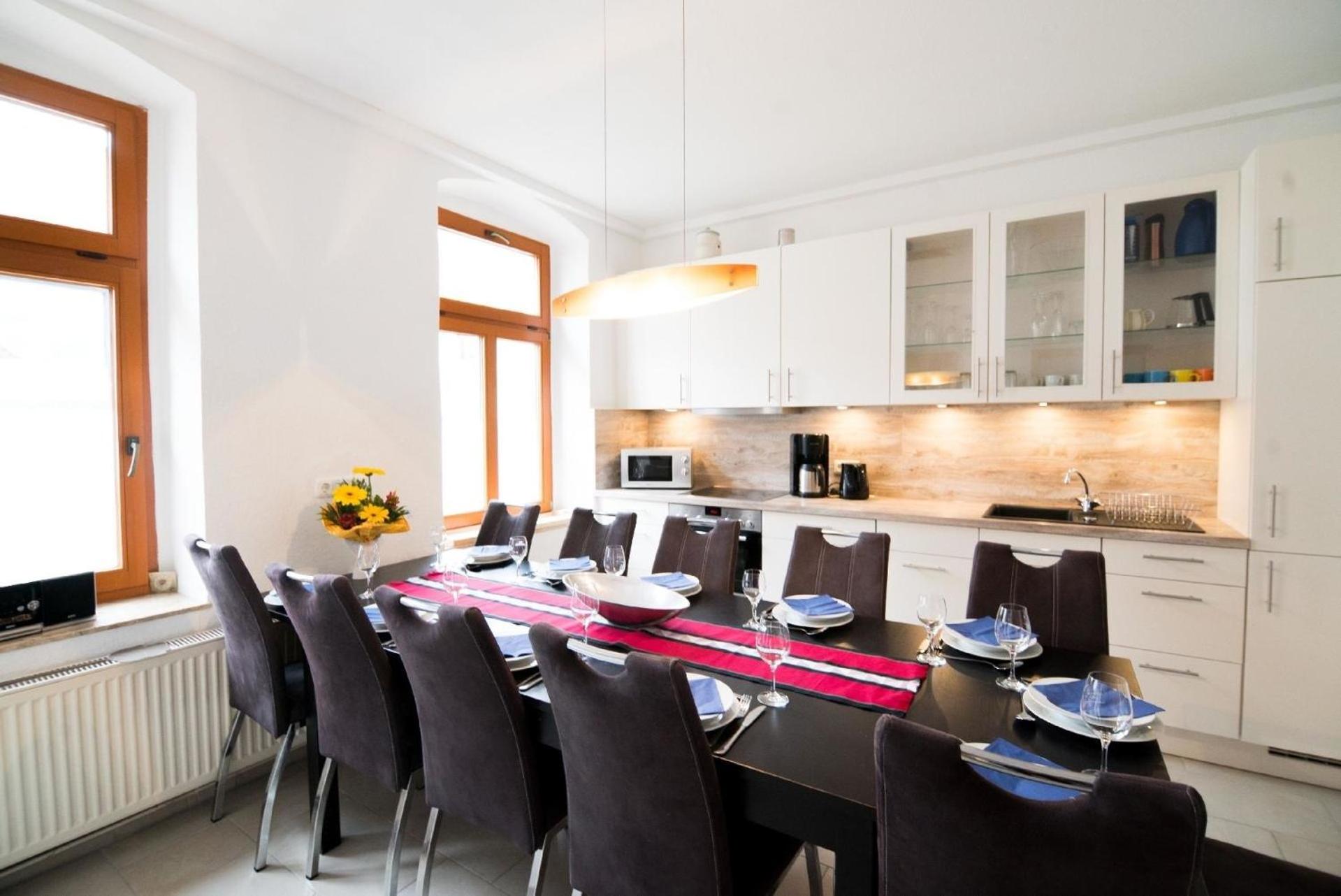 Ferienhaus in Radisleben mit Garten und Terrasse