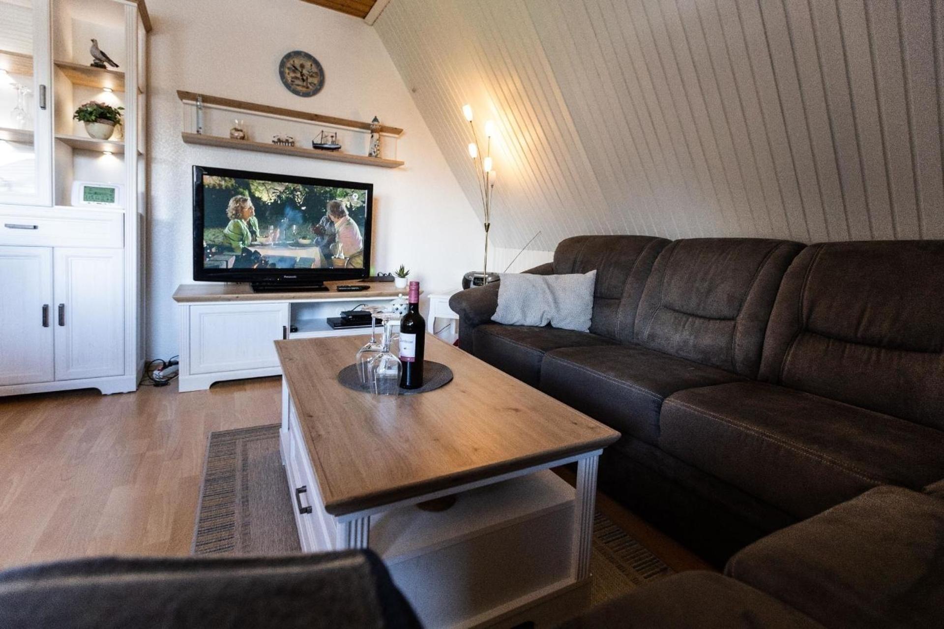 Lily 04 3 Zimmer Ferienwohnung mit Balkon in West Lage befindet sich ohne Durchgangsverkehr in Büsum