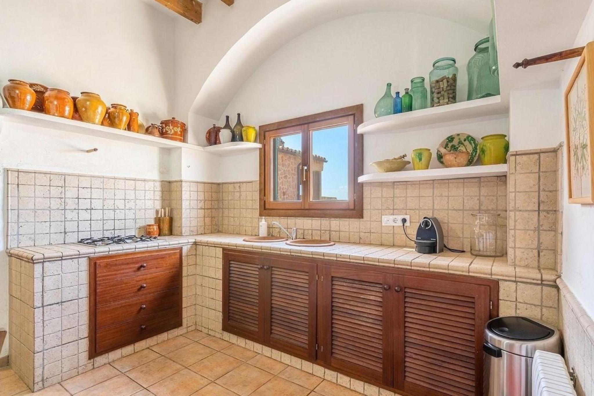 Nettes Ferienhaus in Ses Cadenes mit Privatem Pool