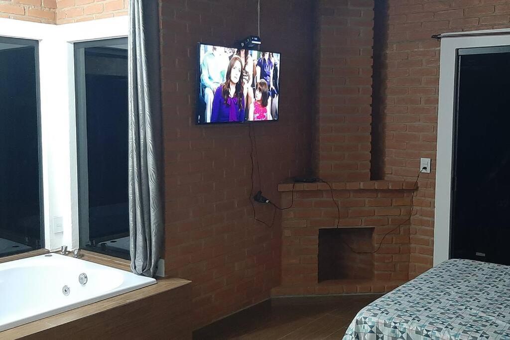 Chalé com hidromassagem e Wi-Fi em Ibitipoca