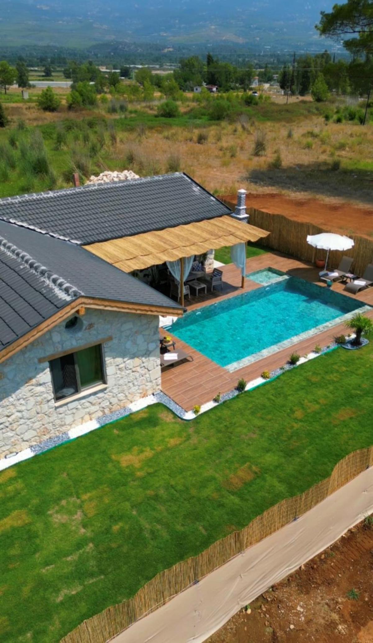Villa Nomade Fethiye Seydikemer Korunaklı Havuzlu Muhafazakar