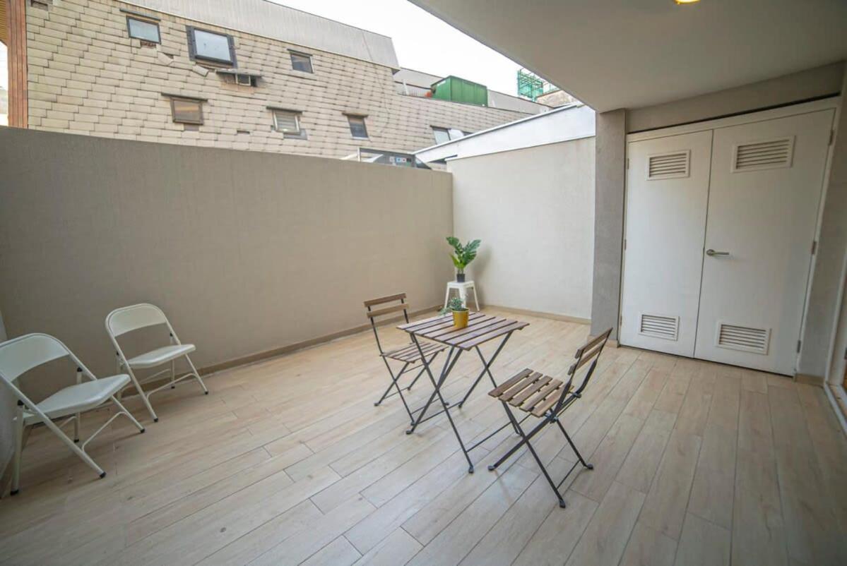 Alojamiento con terraza privada en Providencia