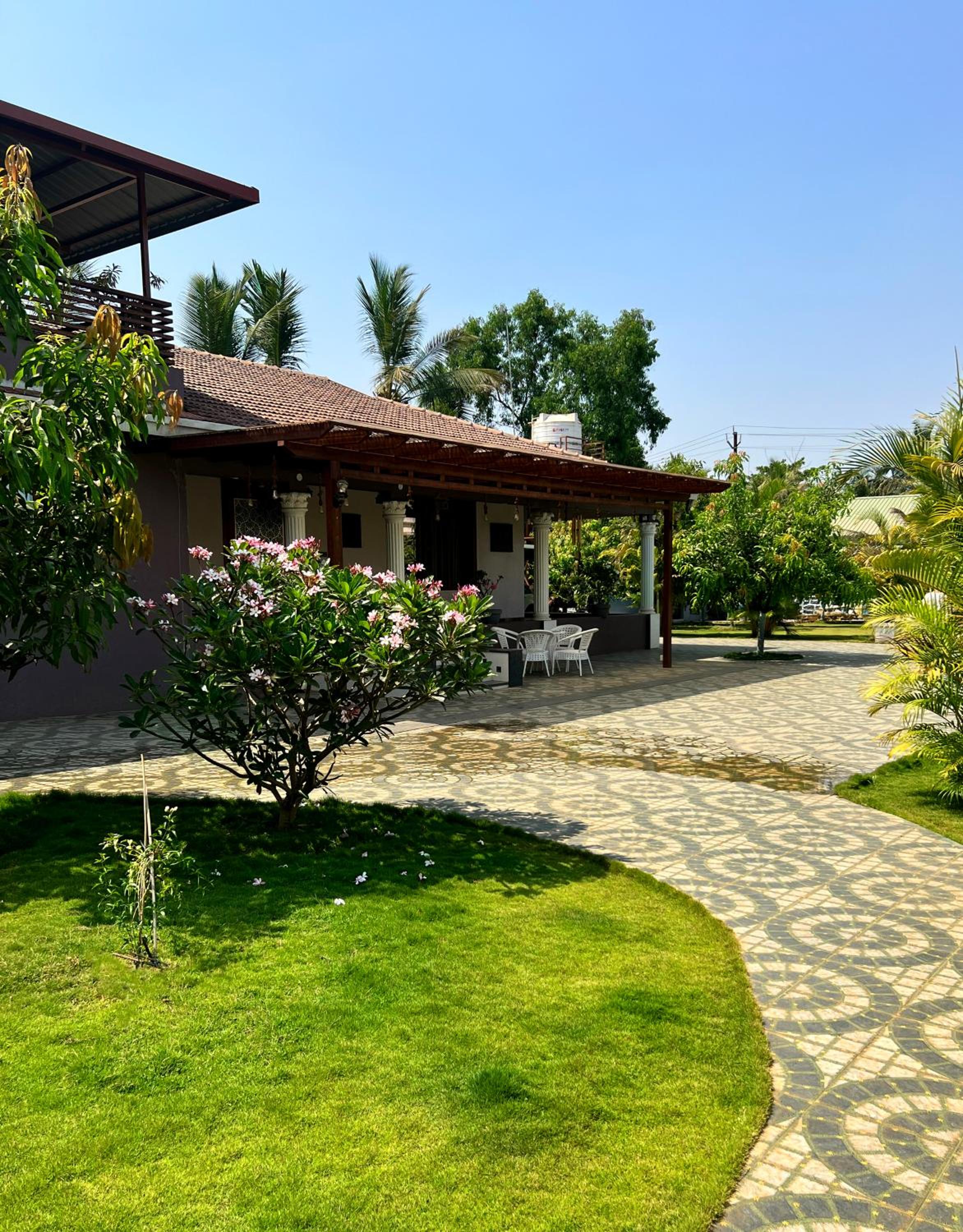 Zio Kailasa - a getaway amidst greenery, giant cascading pool, peaceful outdoors