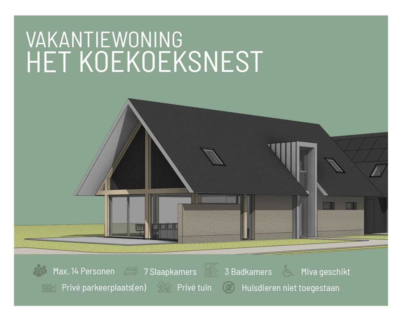 Vakantiewoning Het Koekoeksnest
