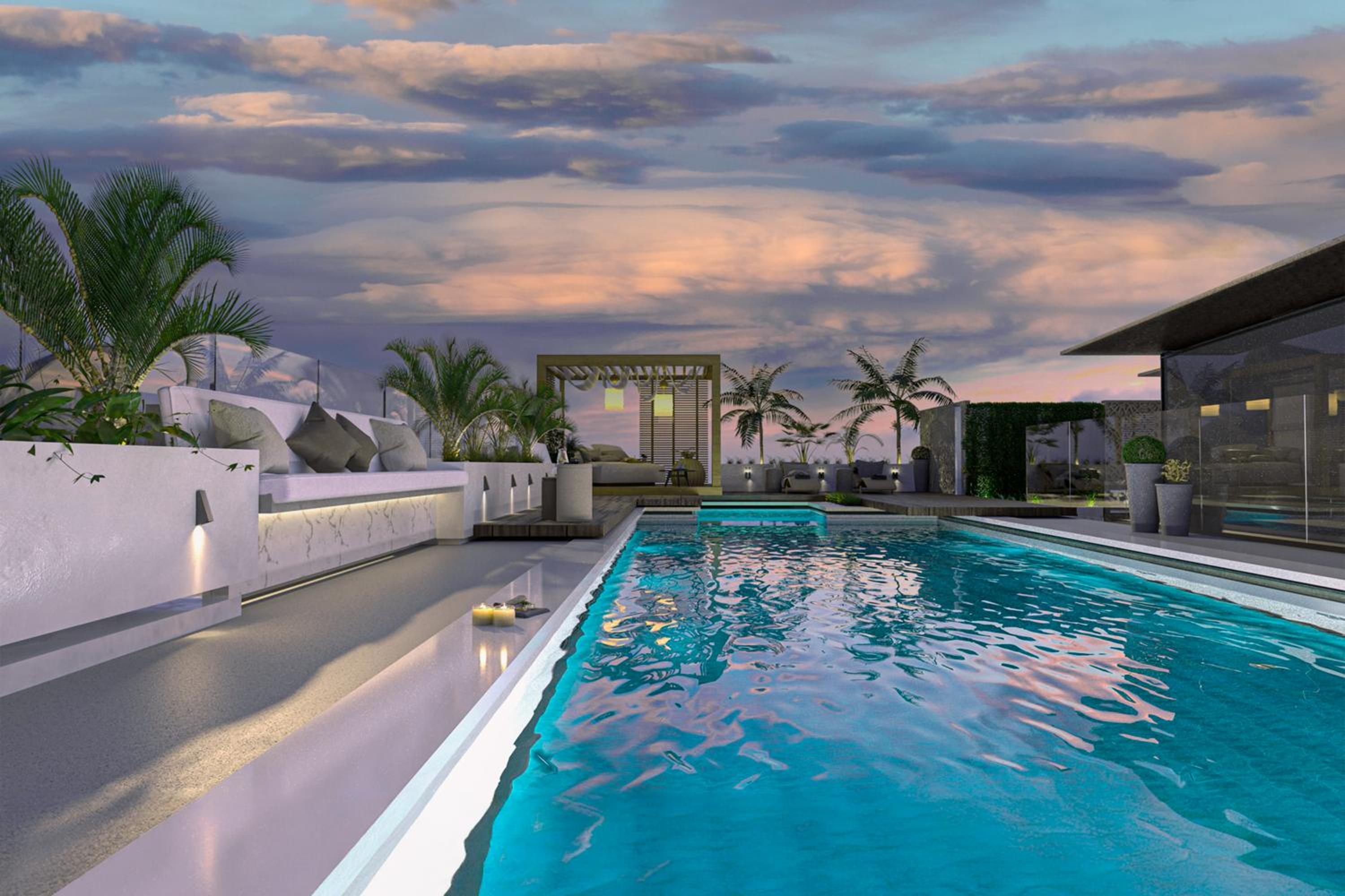 Departamento con piscina y vistas hermosas