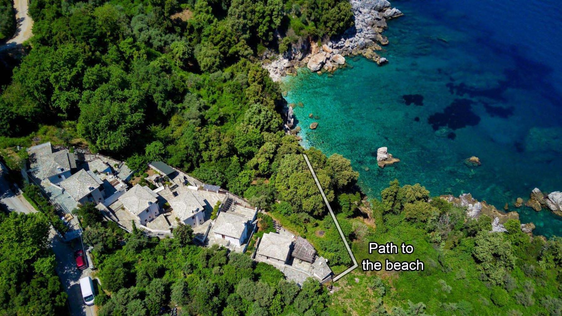 Hideaway in Damouchari with private access to sea ANNA's HORIZON