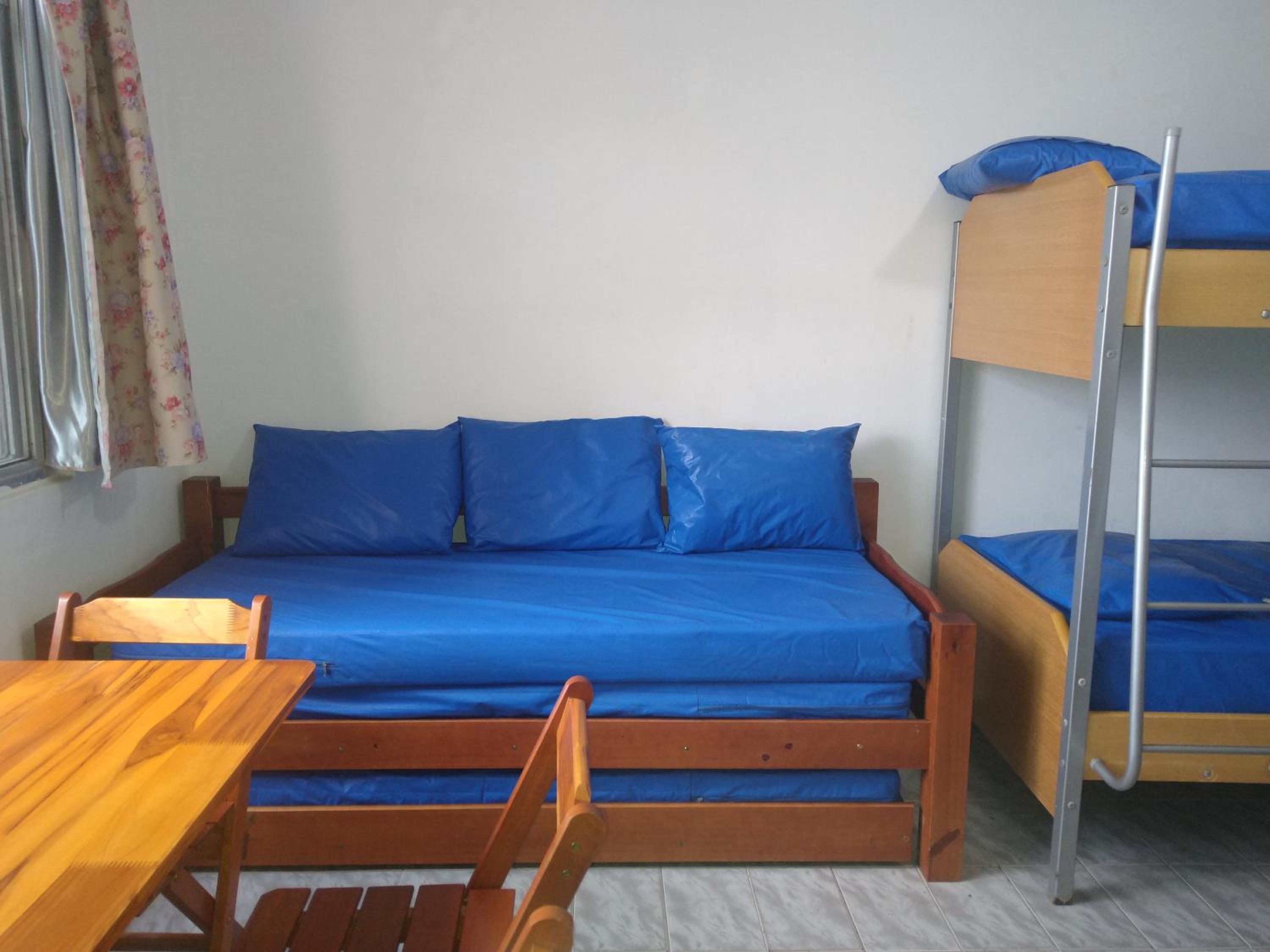 Pé na areia aconchegante